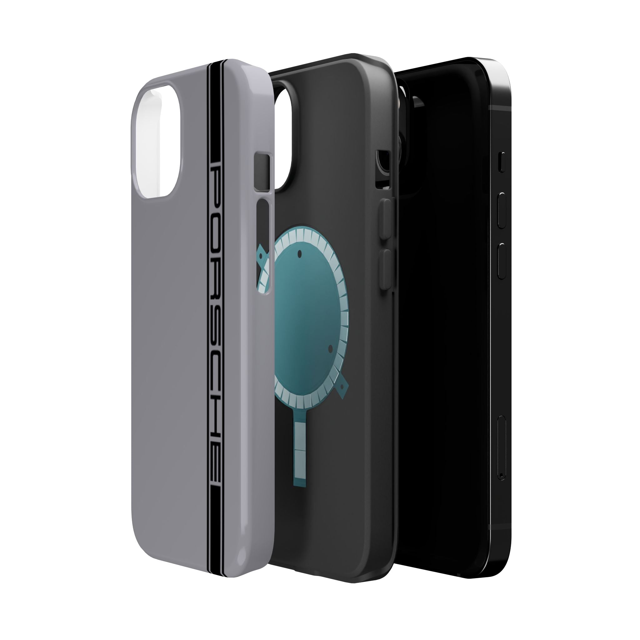Porsche Chalk grey inspired Magnetic Tough Cases