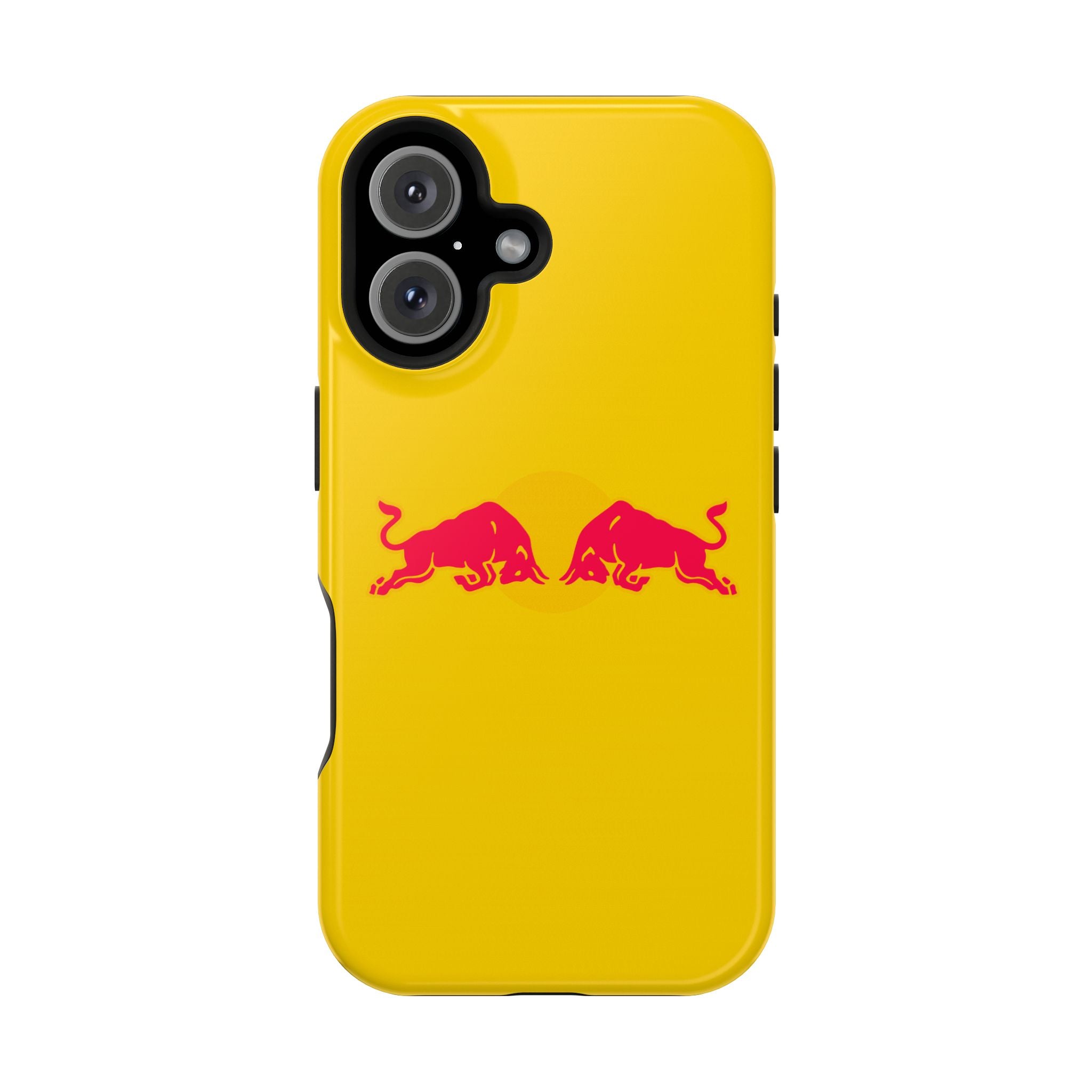 Red Bull yellow inspired Magnetic Tough Cases