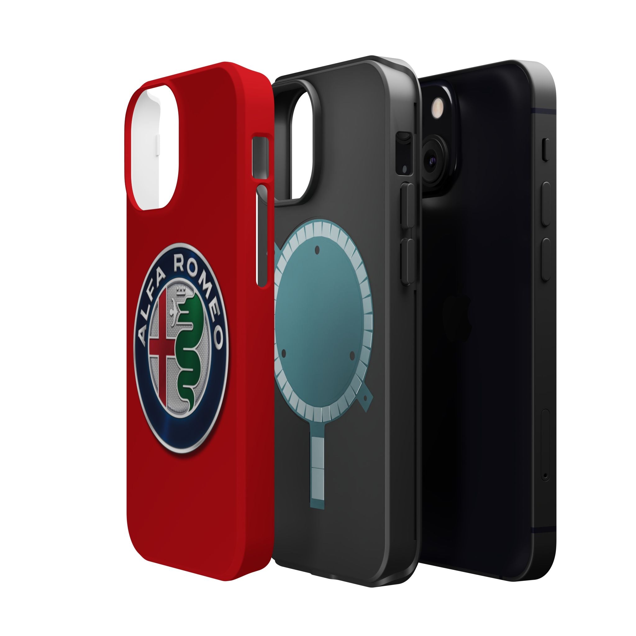 Alfa Romeo Red inspired Magnetic Tough Cases