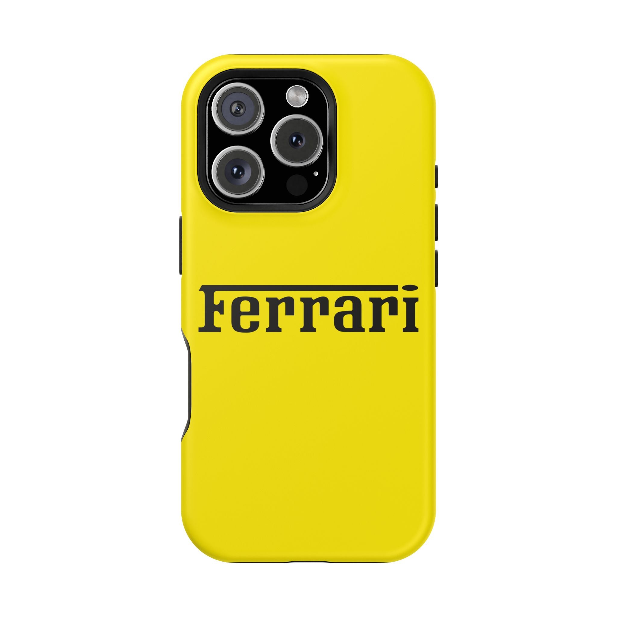 Ferrari Giallo Modena Inspired Magnetic Tough Cases