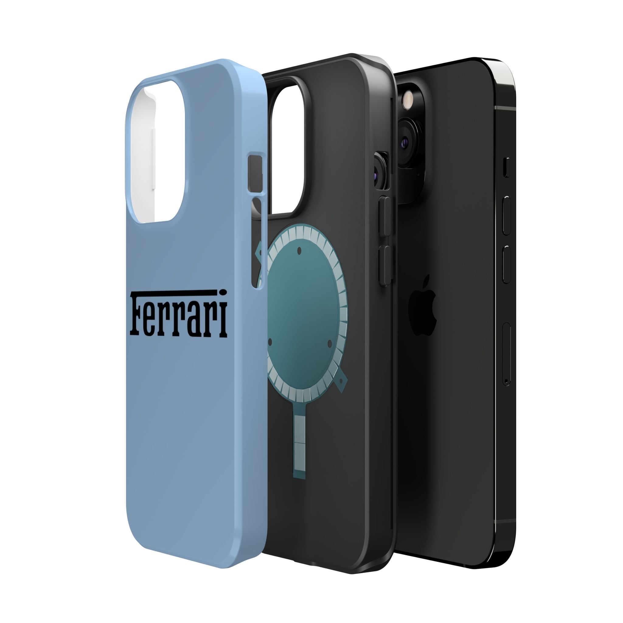 Ferrari Grigio Alloy inspired Magnetic Tough Cases