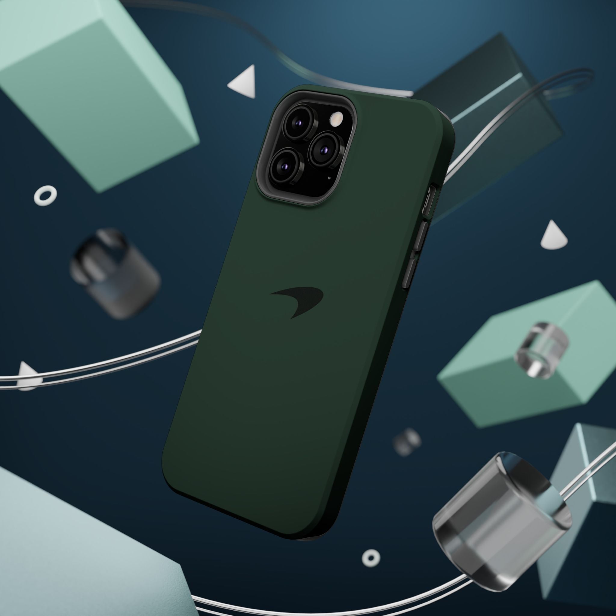 Racing green mclaren inspired Magnetic Tough Cases