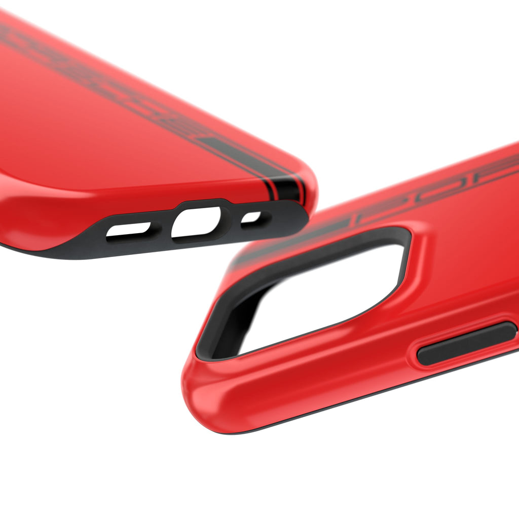 Porsche Guards red inspired Magnetic Tough Cases