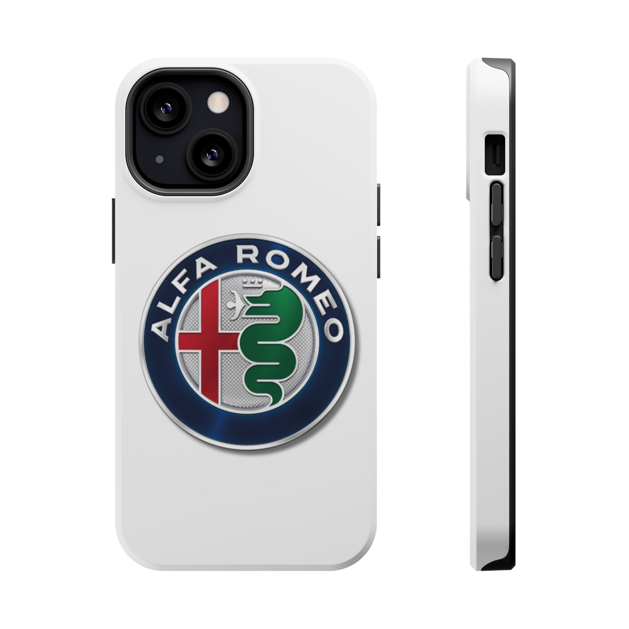 Alfa Romeo White Magnetic Tough Cases