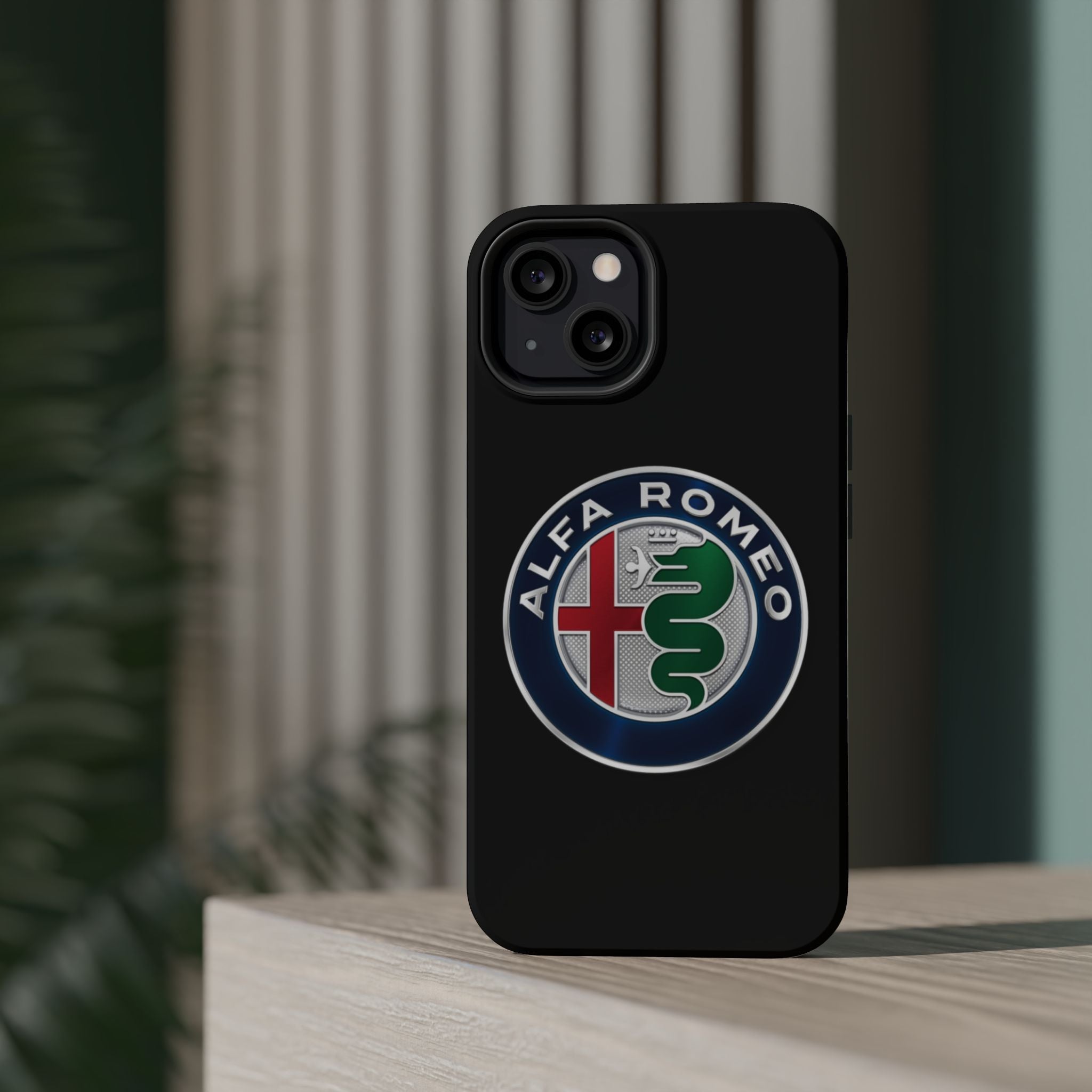 Alfa romeo Dark black inspired Magnetic Tough Cases