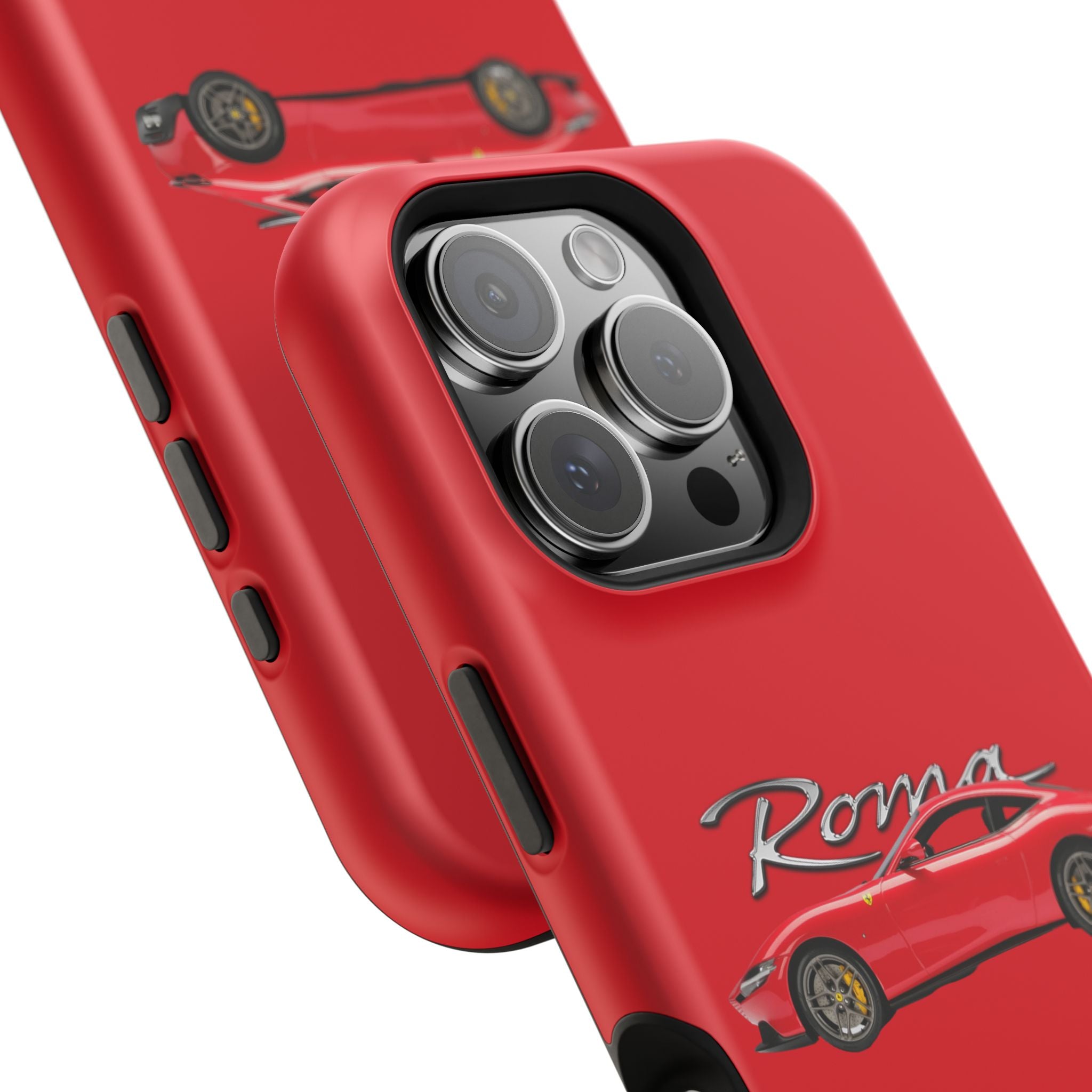 Ferrari Roma inspired Magnetic Tough Cases