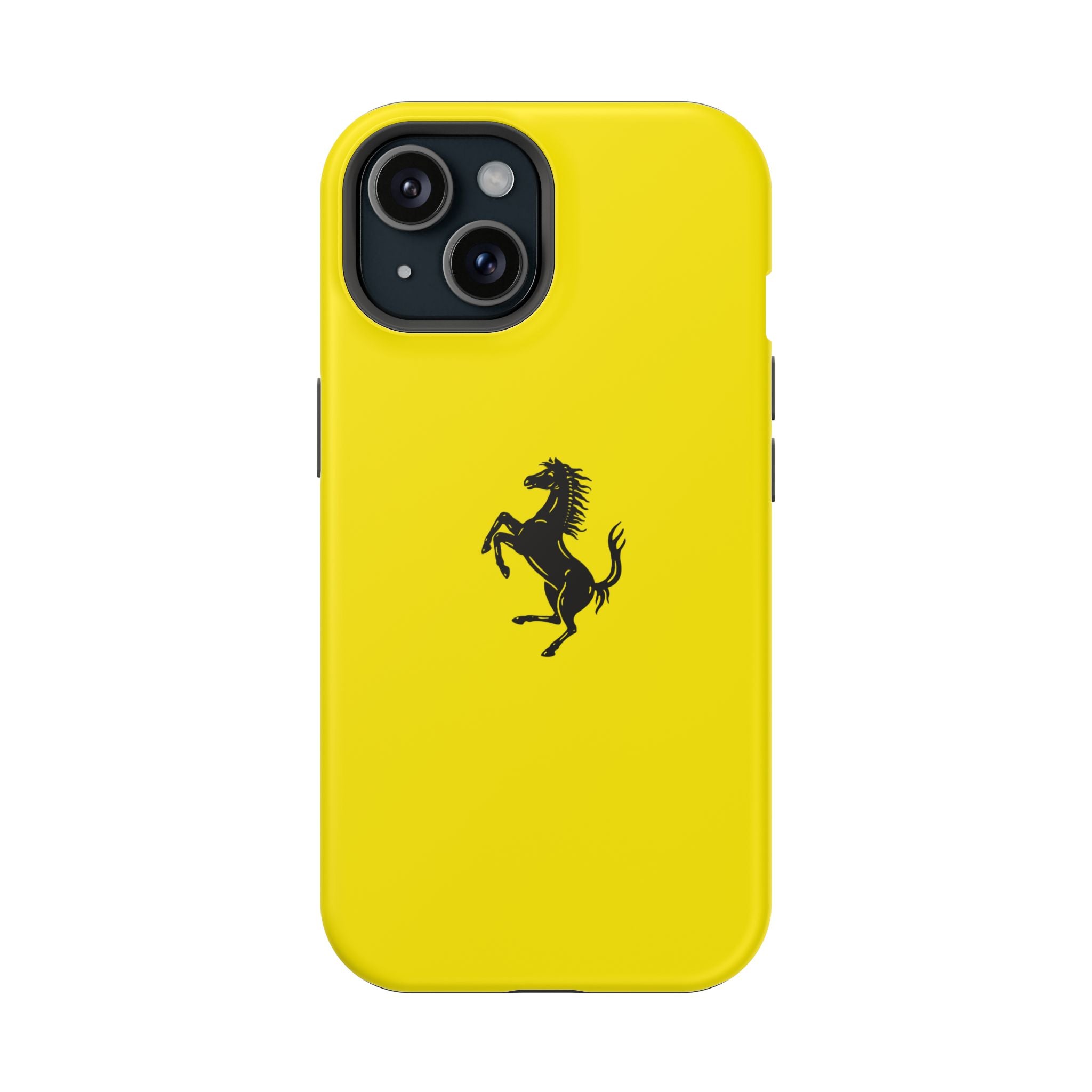 Ferrari horse Giallo Modena inspired Tough Cases