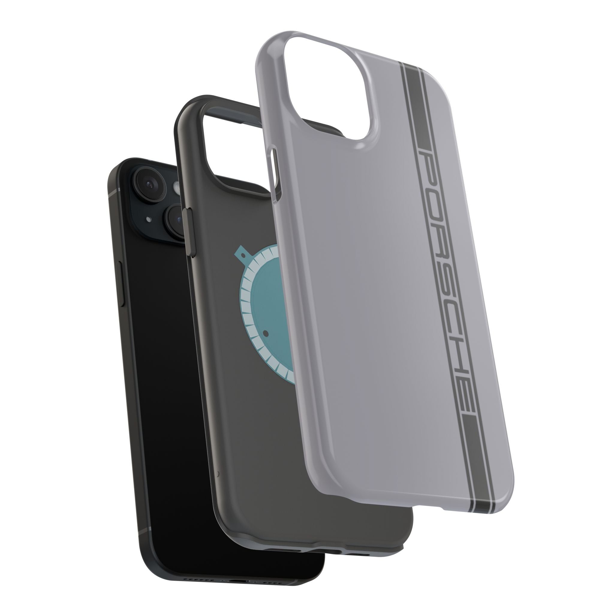 Porsche Chalk grey inspired Magnetic Tough Cases