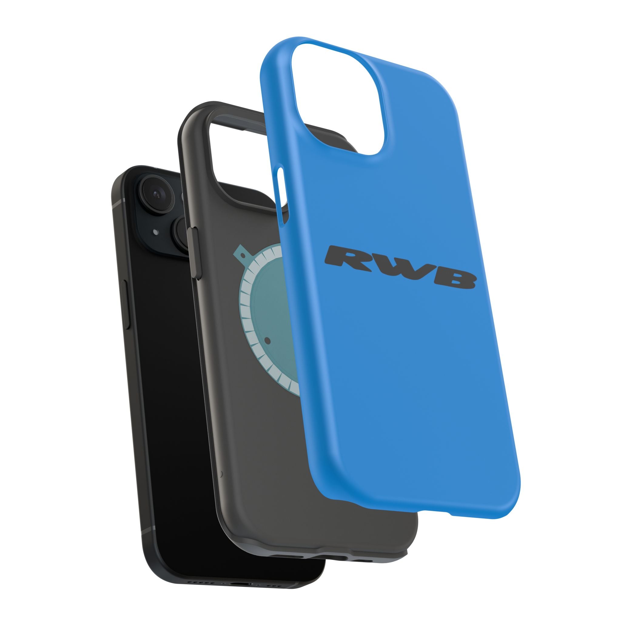 RWB Riviera blue inspired Magnetic Tough Cases