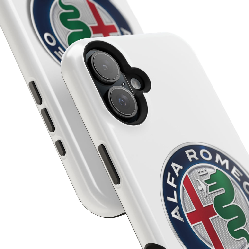 Alfa Romeo White Magnetic Tough Cases
