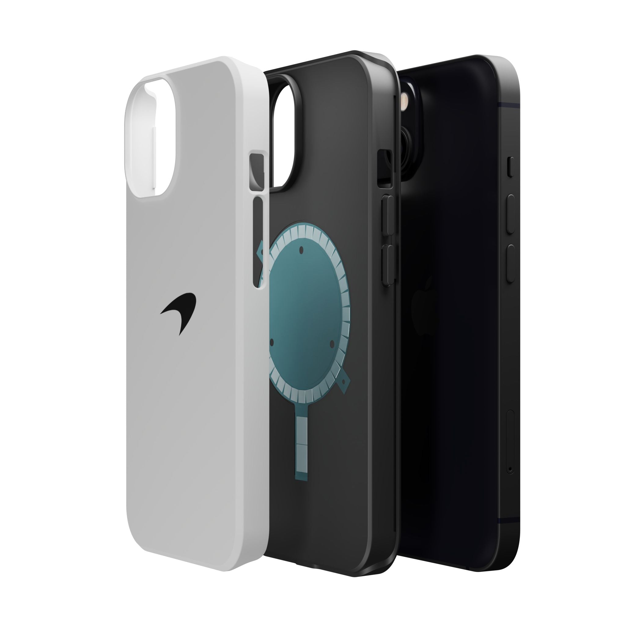 Pearl white mclaren inspired Magnetic Tough Cases