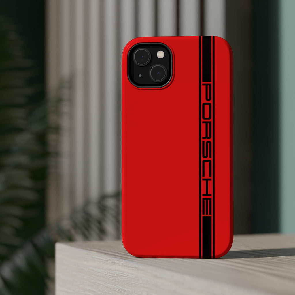 Porsche Guards red inspired Magnetic Tough Cases