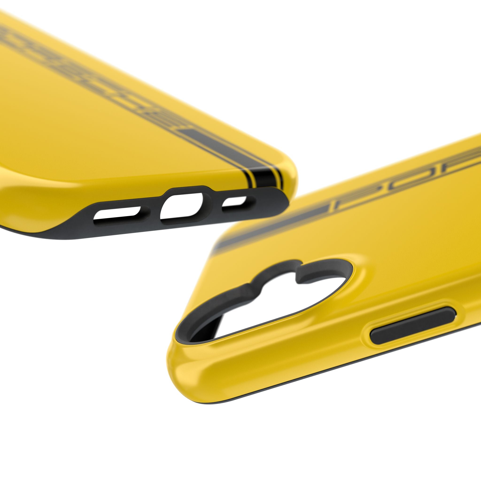 Porsche Speed yellow inspired Magnetic Tough Cases
