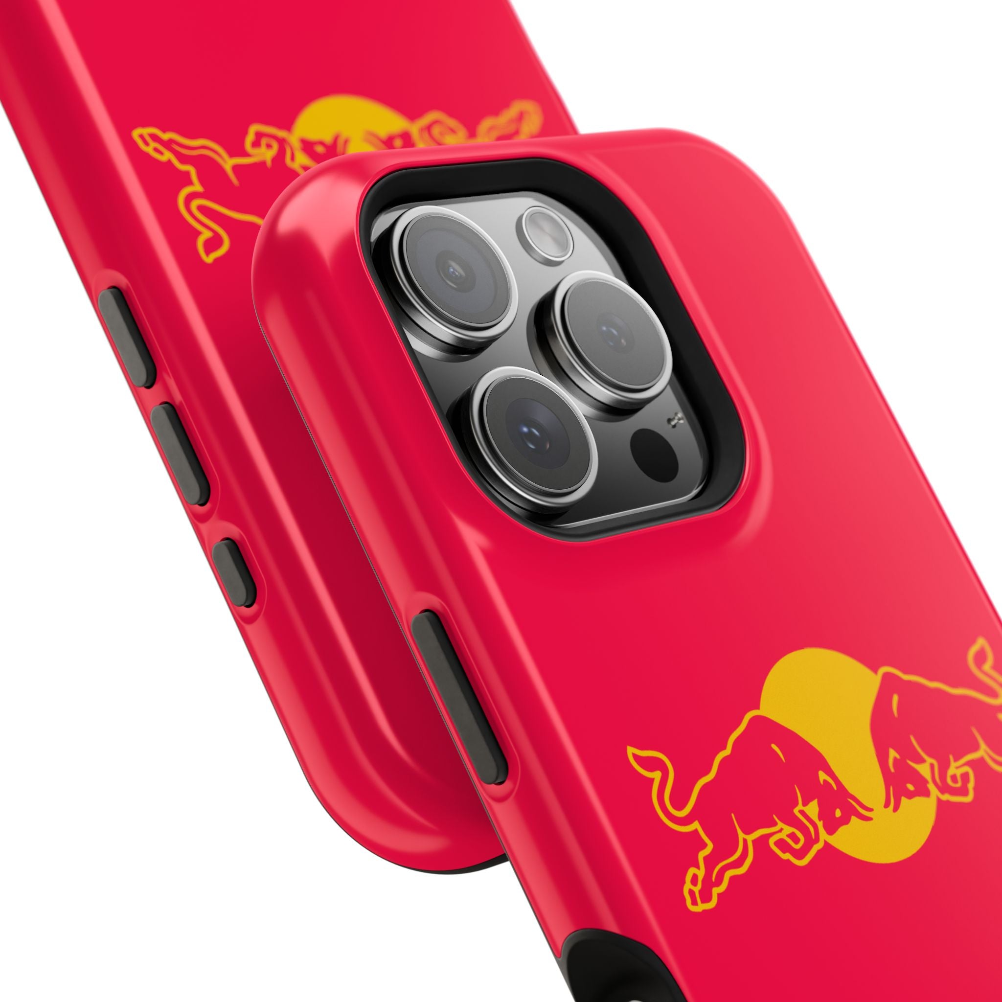 Red Bull red inspired Magnetic Tough Cases