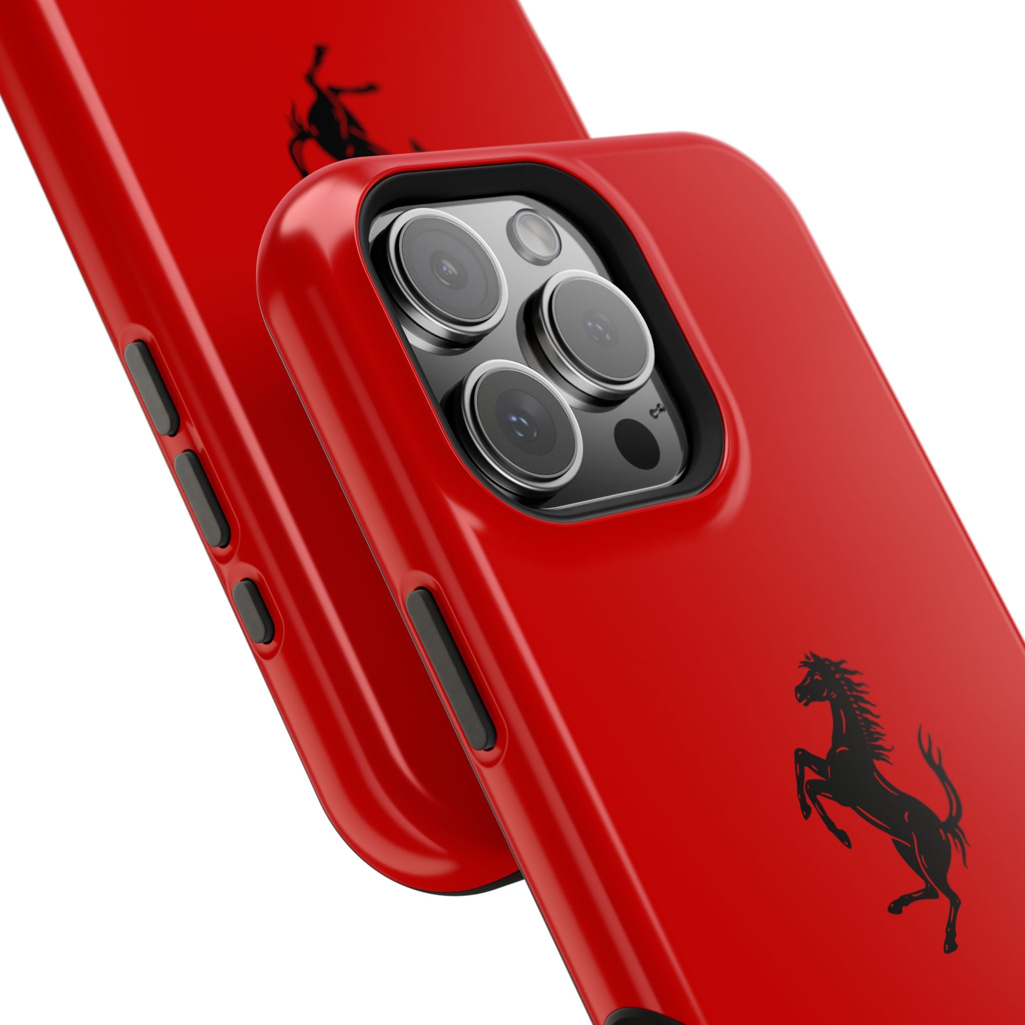 Ferrari horse Rosso Corsa inspired Magnetic Tough Cases
