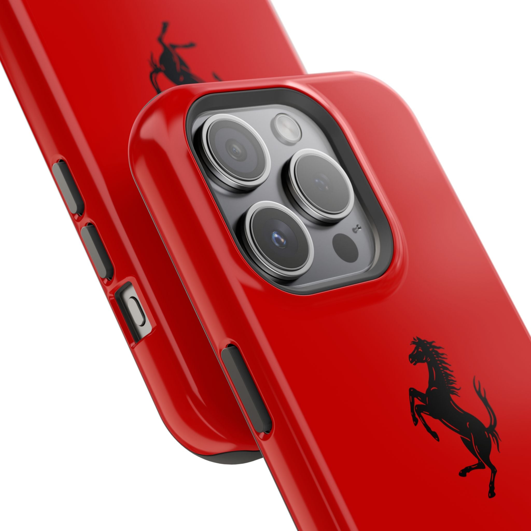 Ferrari horse Rosso corsa inspired Magnetic Tough Cases
