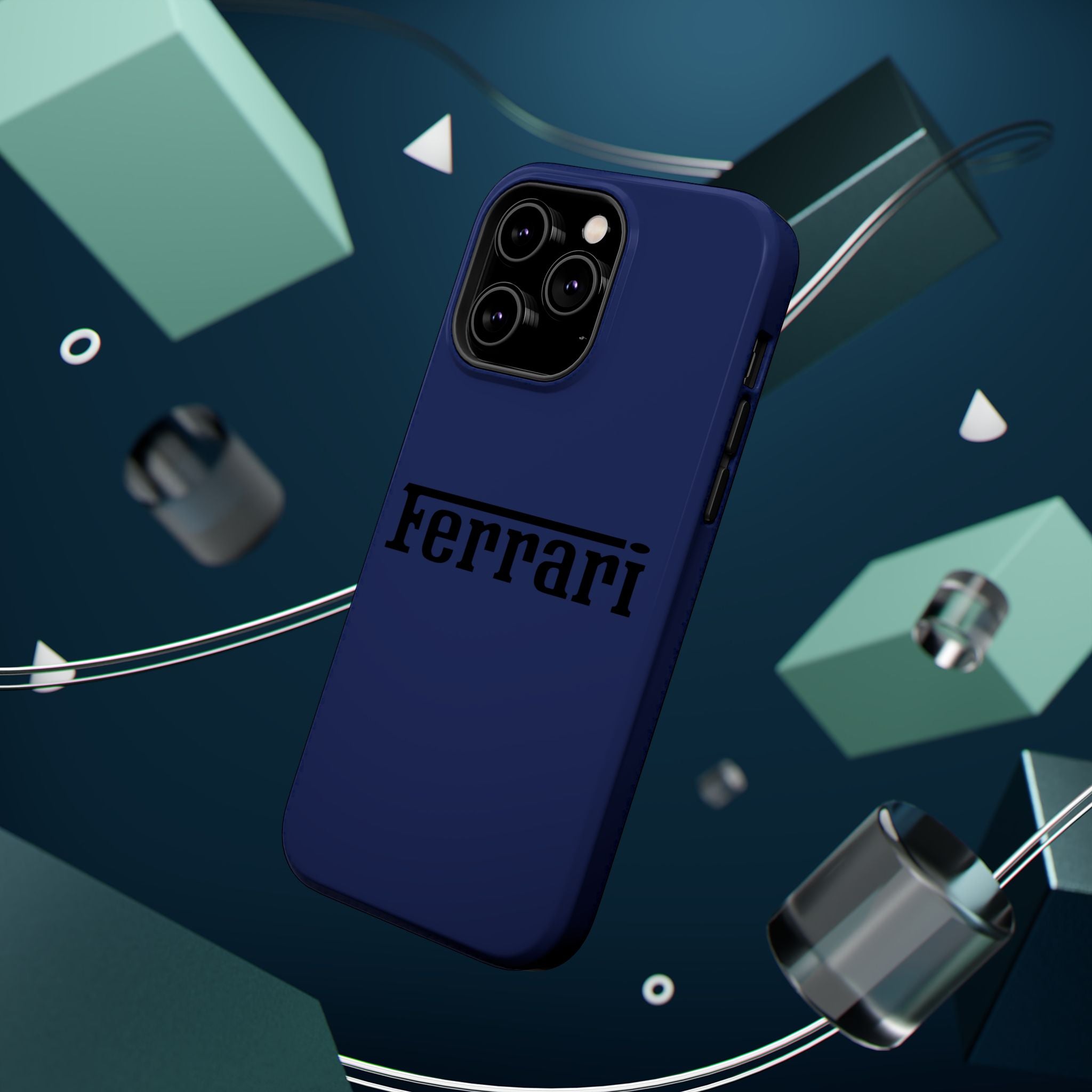 Ferrari Blu Pozzi inspired Magnetic Tough Cases