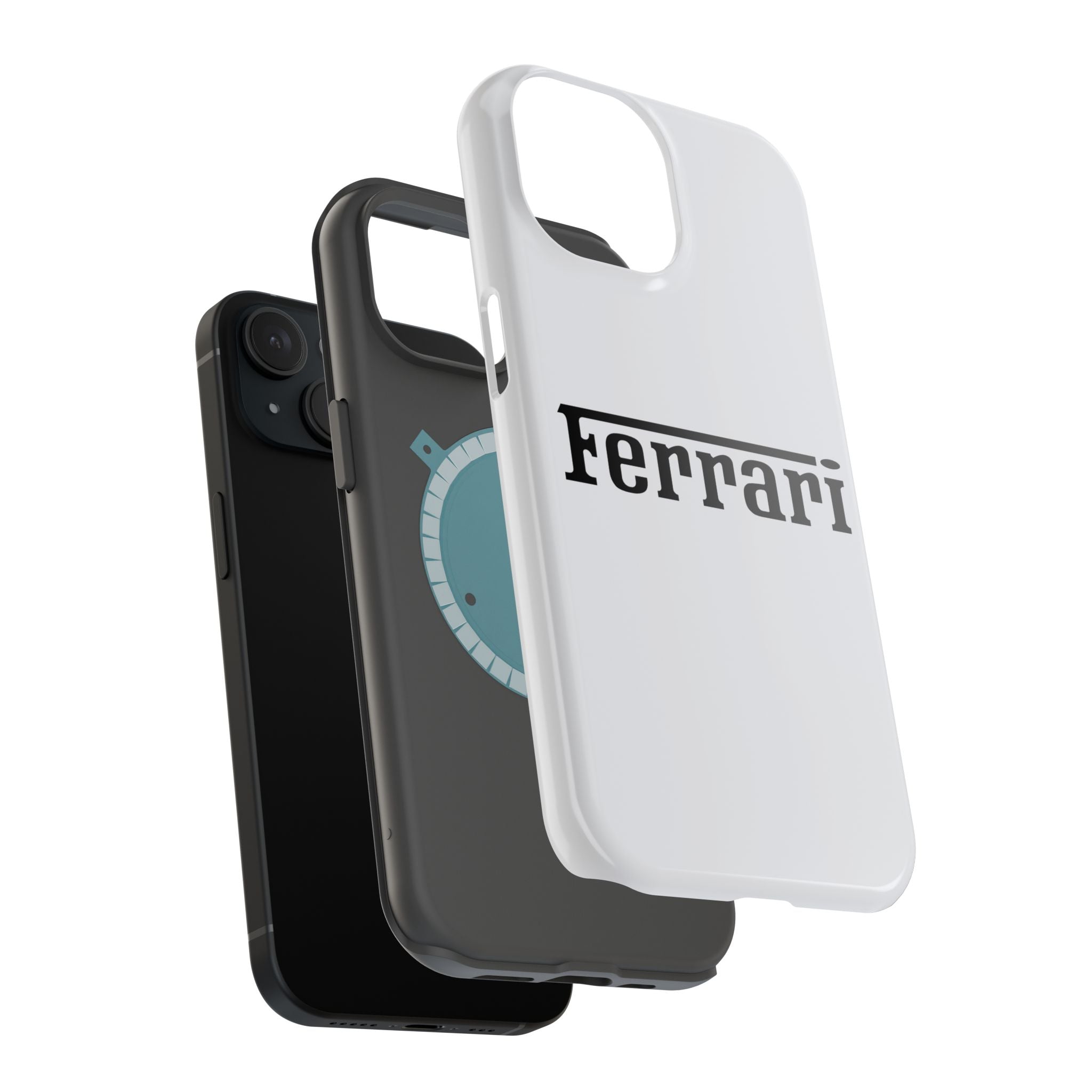Ferrari Bianco Avus inspired Magnetic Tough Cases