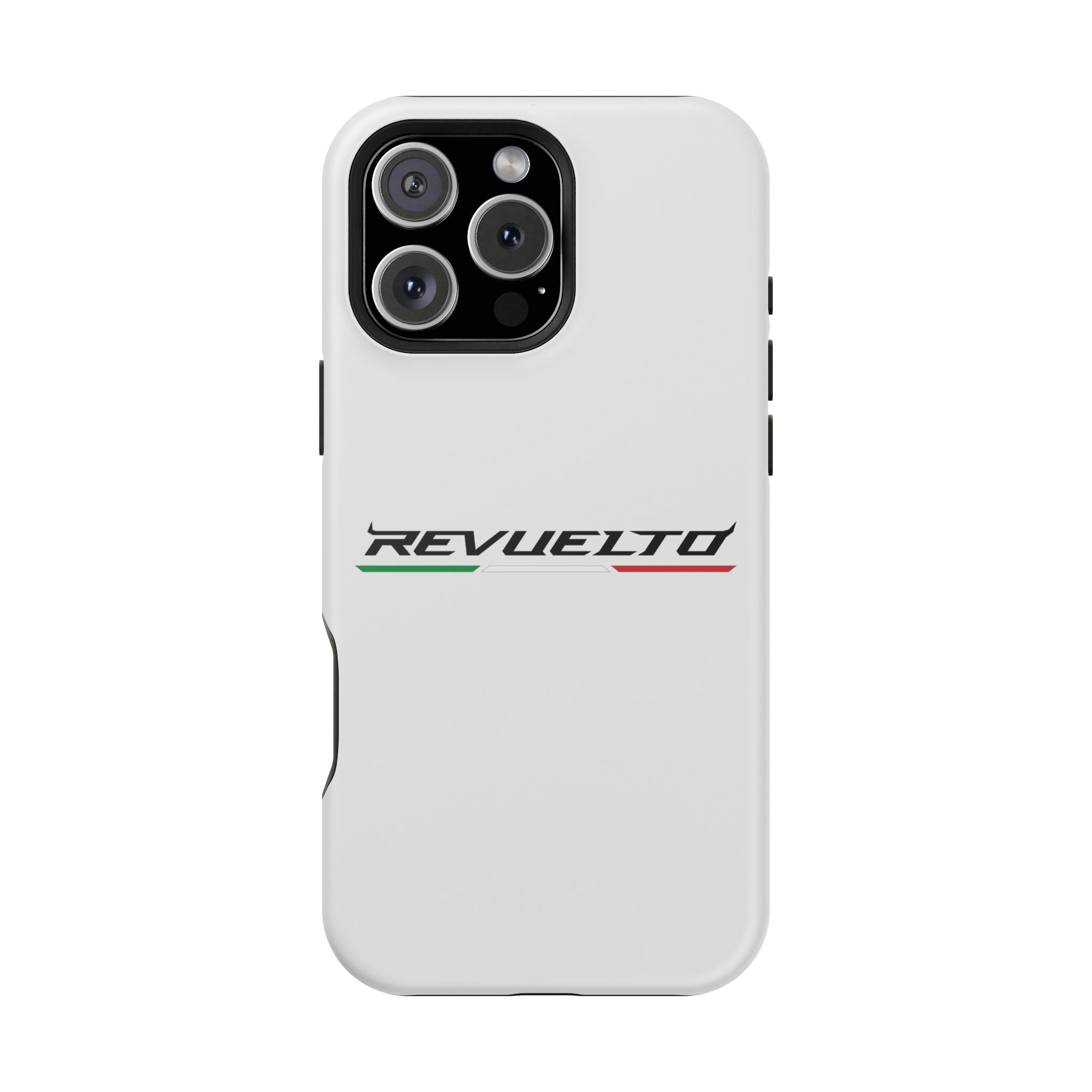 Lamborghini Revuelto White inspired Magnetic Tough Cases