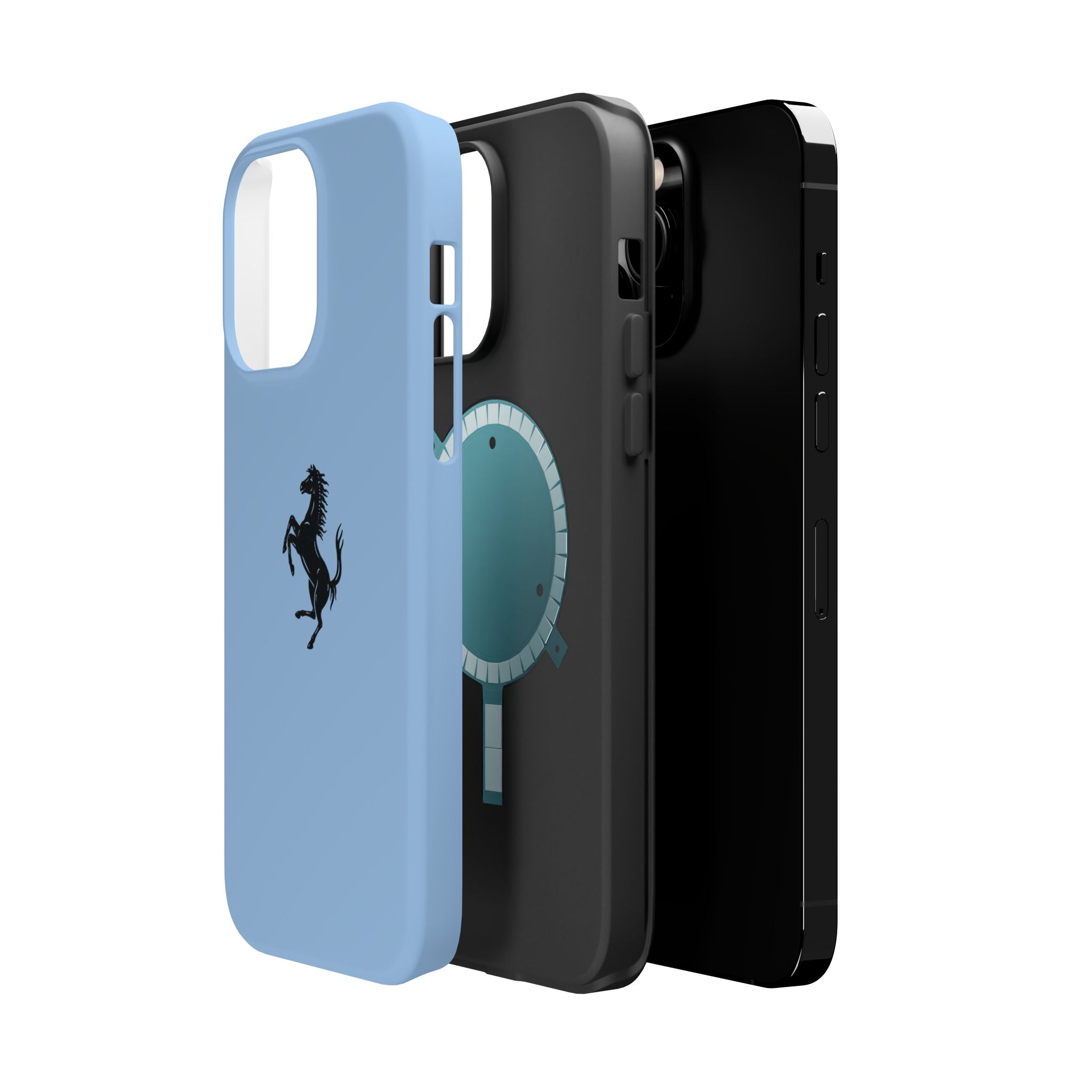 Ferrari hose Grigio alloy inspired Magnetic Tough Cases