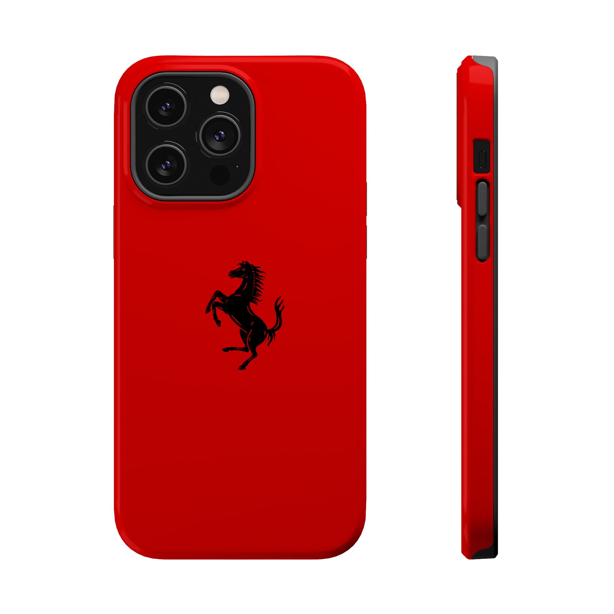 Ferrari horse Rosso corsa inspired Magnetic Tough Cases