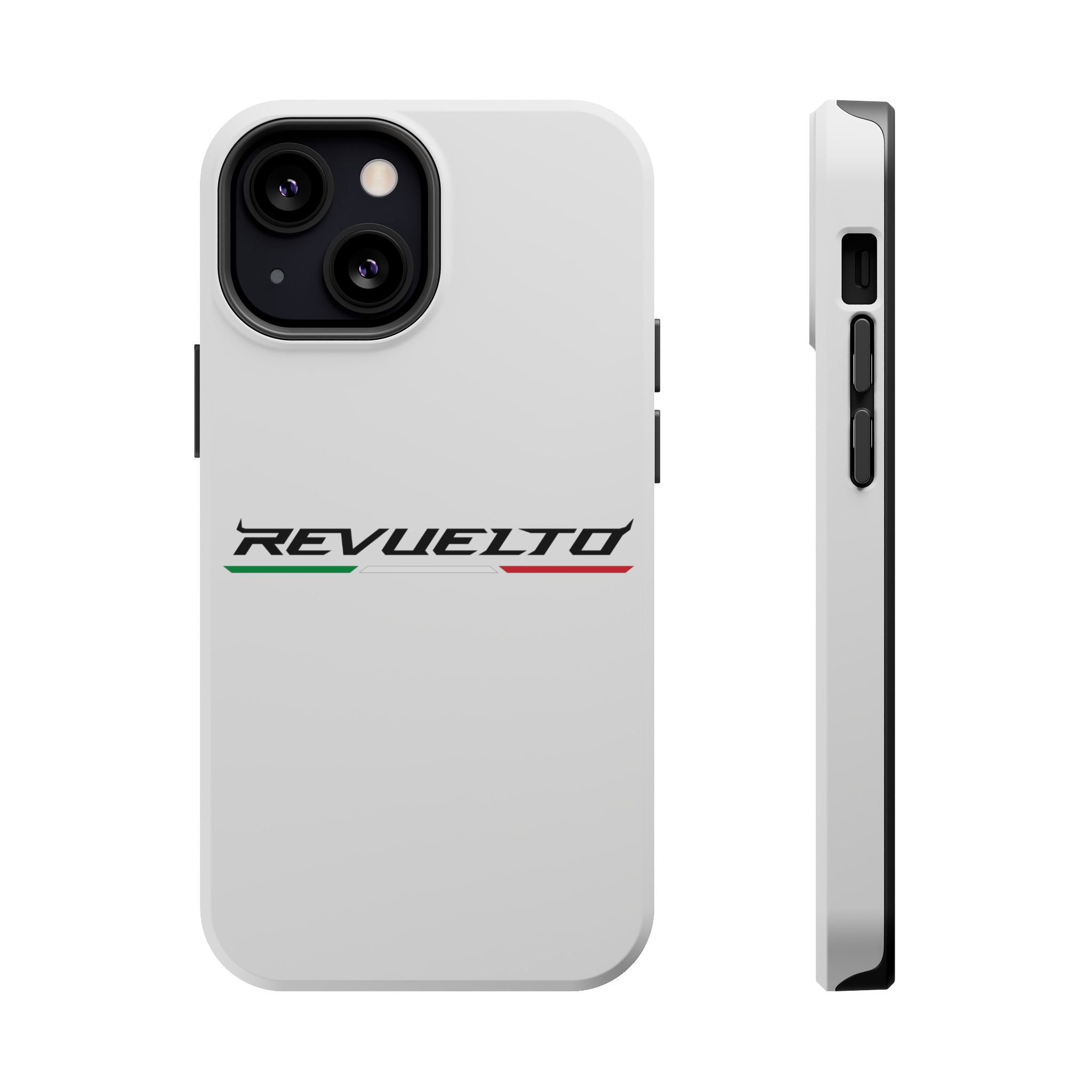 Lamborghini Revuelto White inspired Magnetic Tough Cases