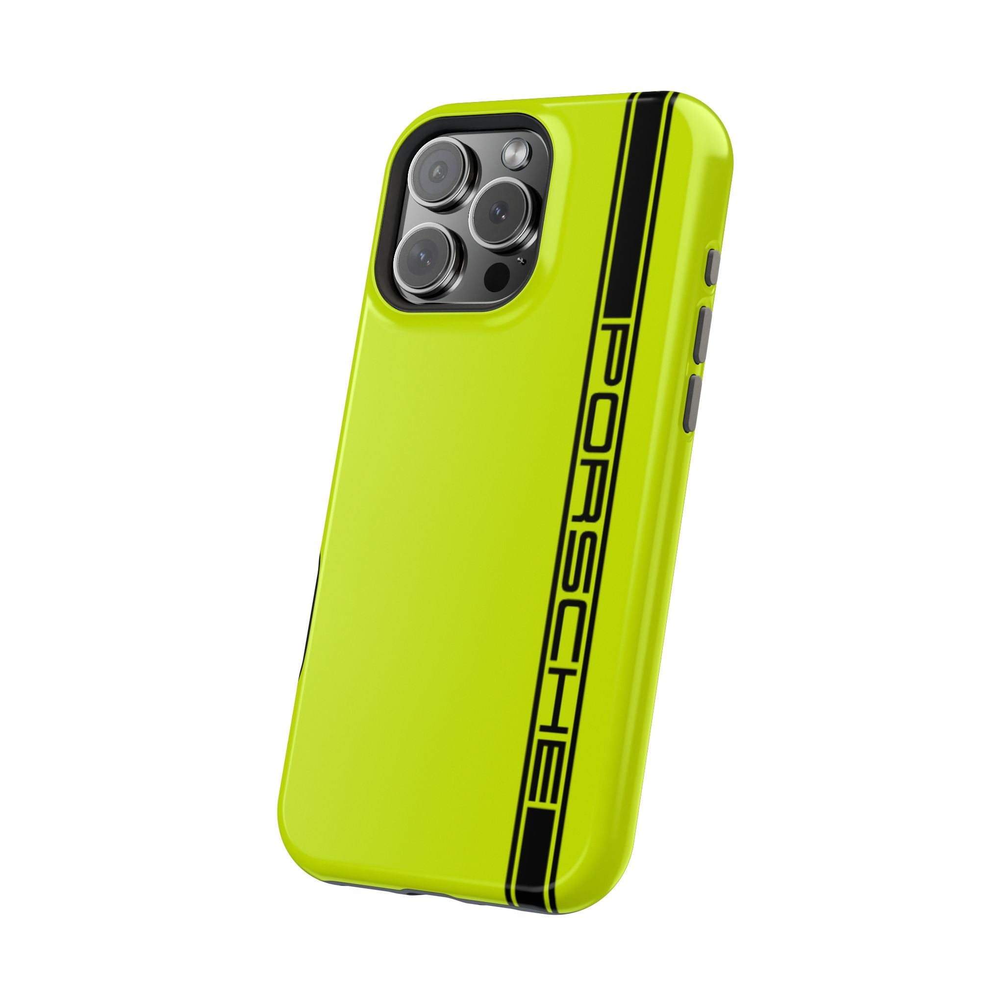 Porsche Acid Green Magnetic Tough Cases
