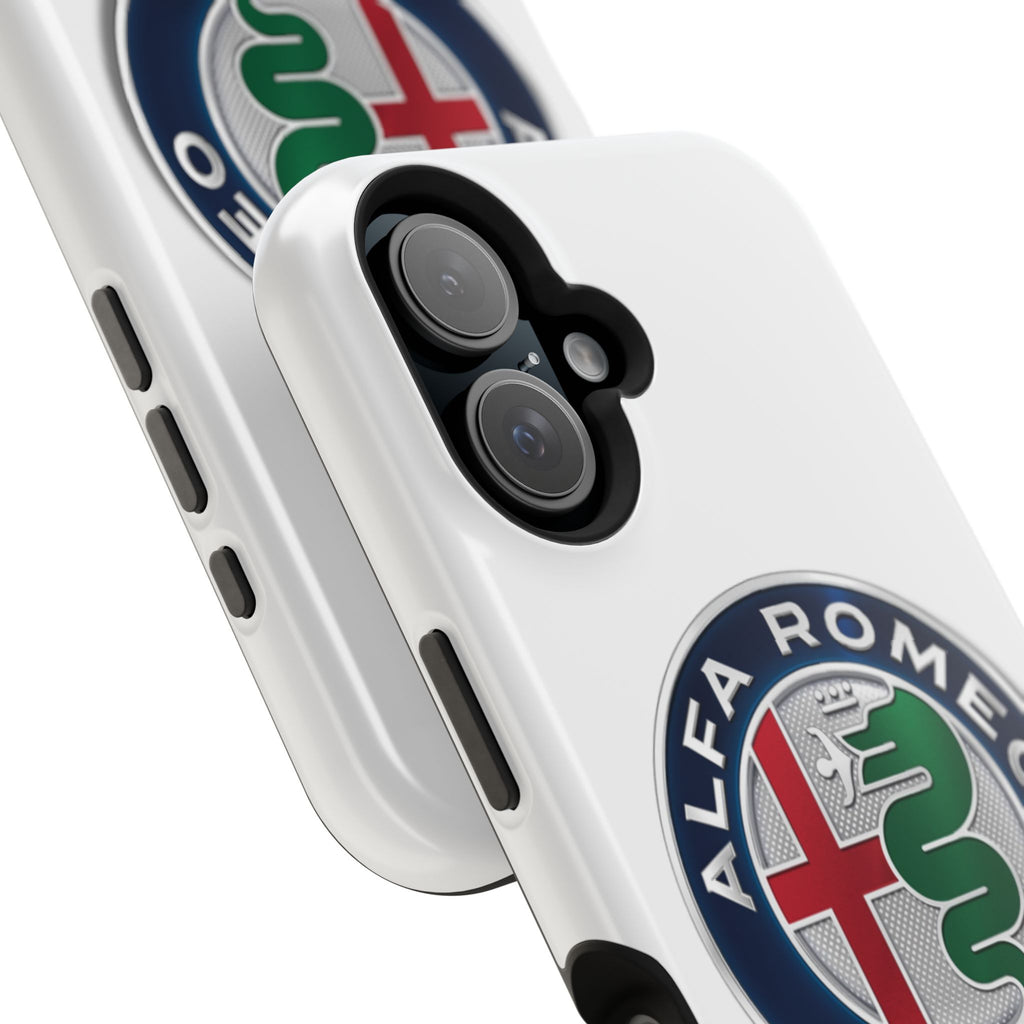 Alfa Romeo White Magnetic Tough Cases