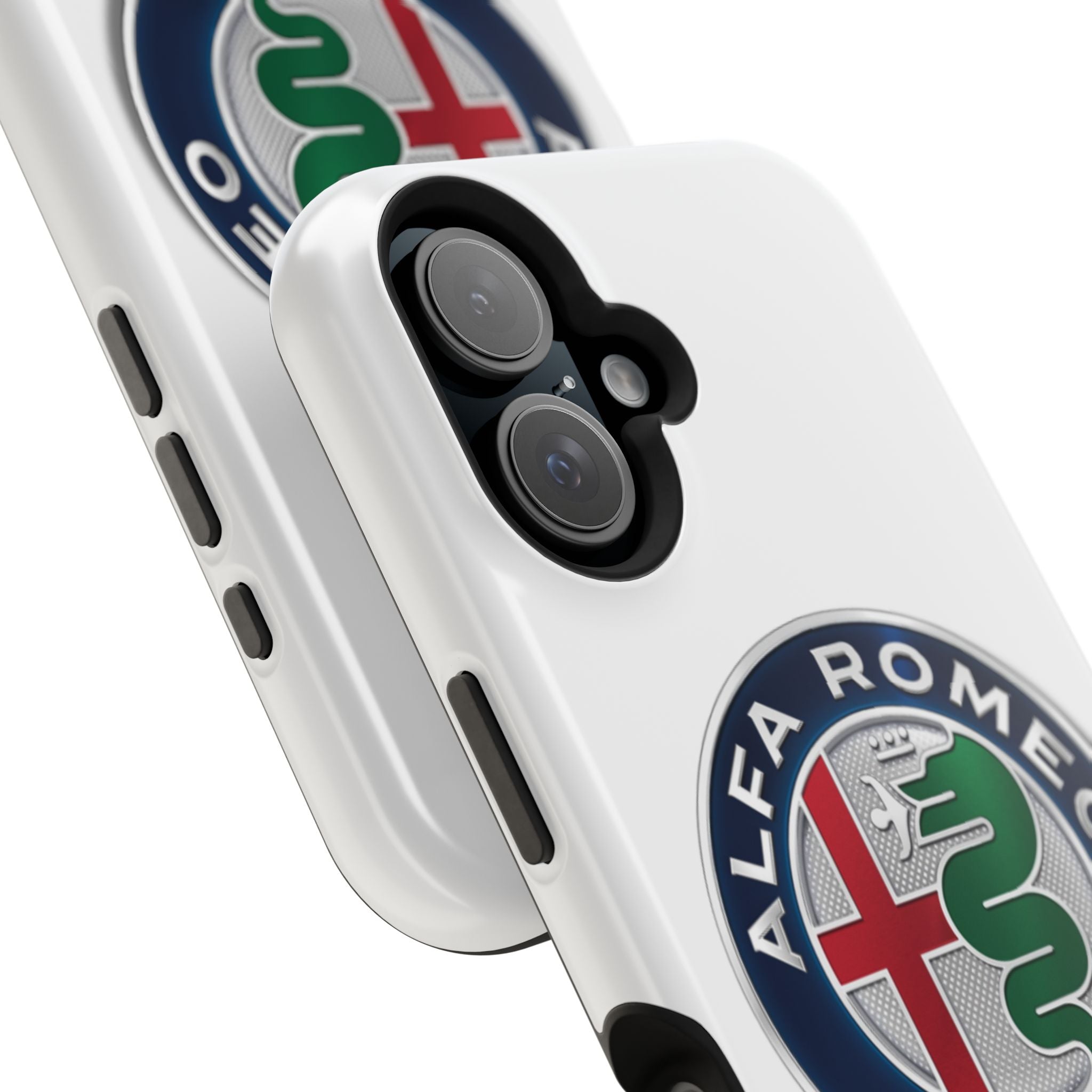 Alfa Romeo White Magnetic Tough Cases