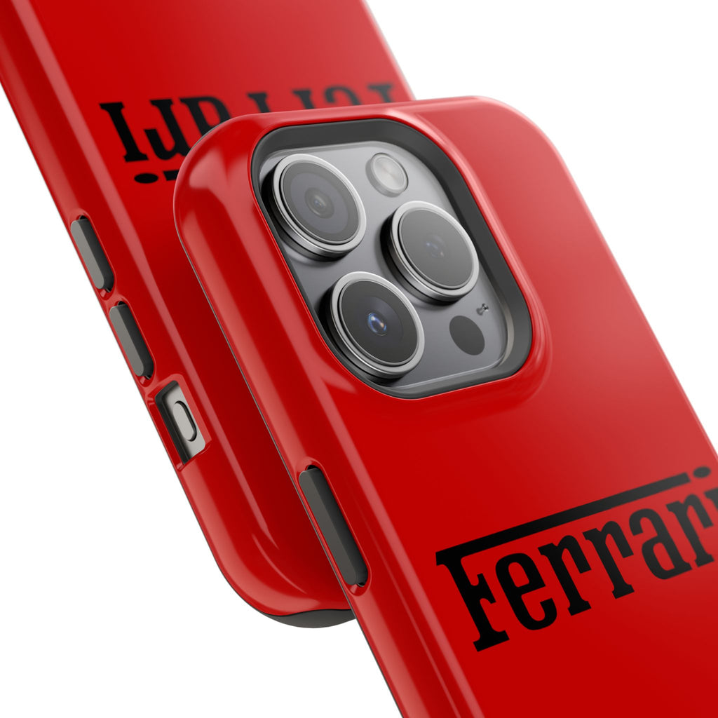 Ferrari Rosso Corsa inspired Magnetic Tough Cases