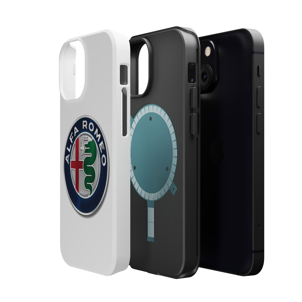 Alfa Romeo White Magnetic Tough Cases