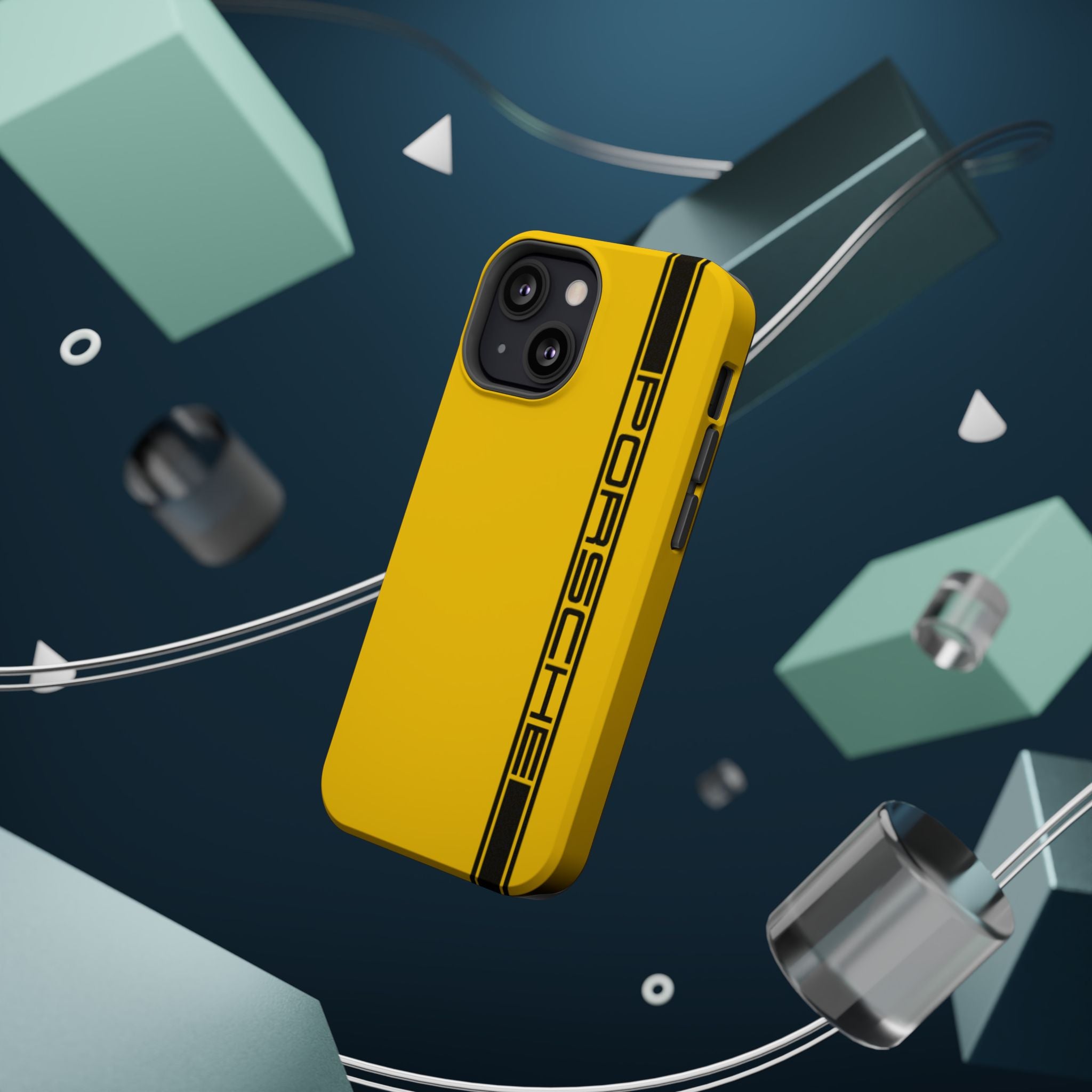 Porsche Speed yellow inspired Magnetic Tough Cases