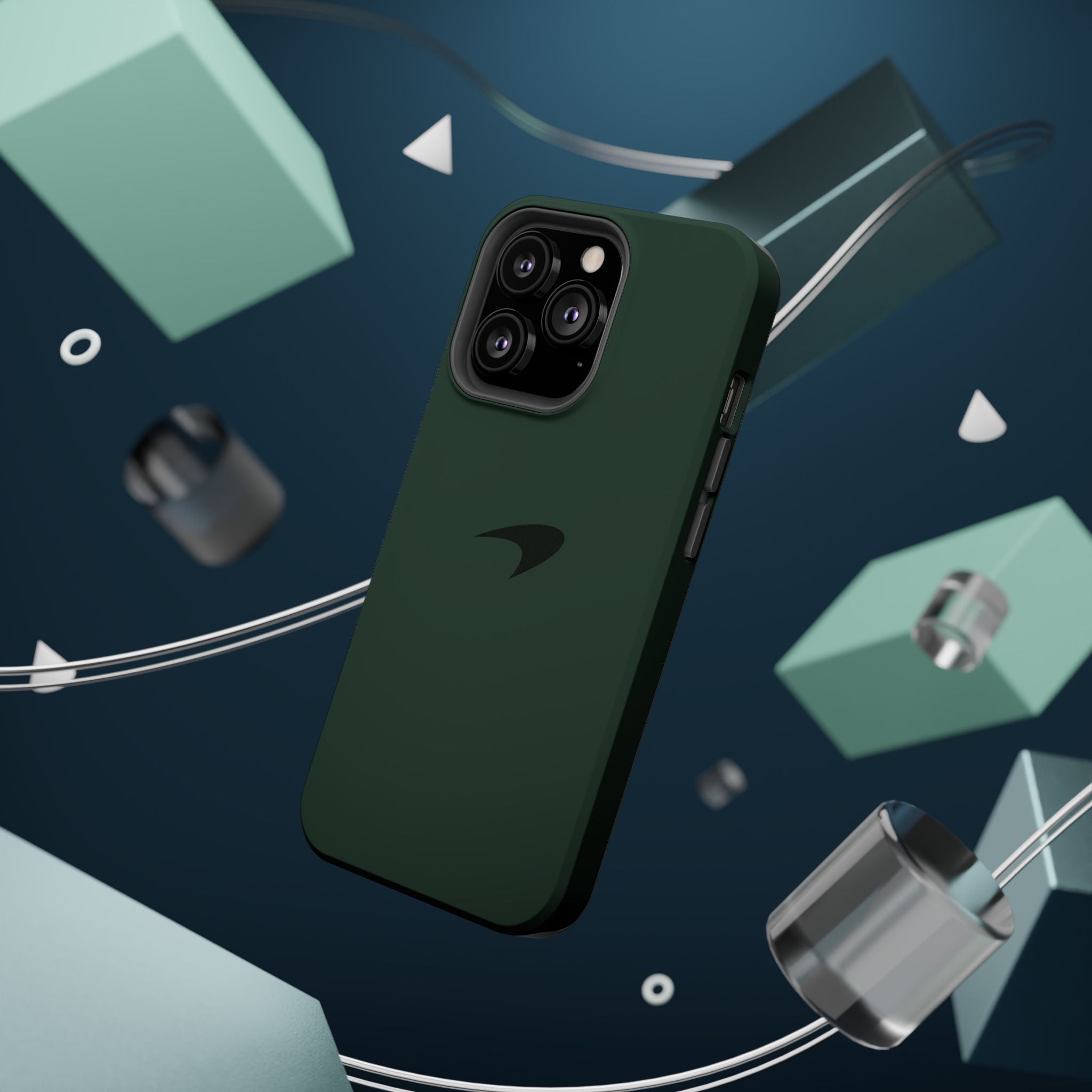 Racing green mclaren inspired Magnetic Tough Cases
