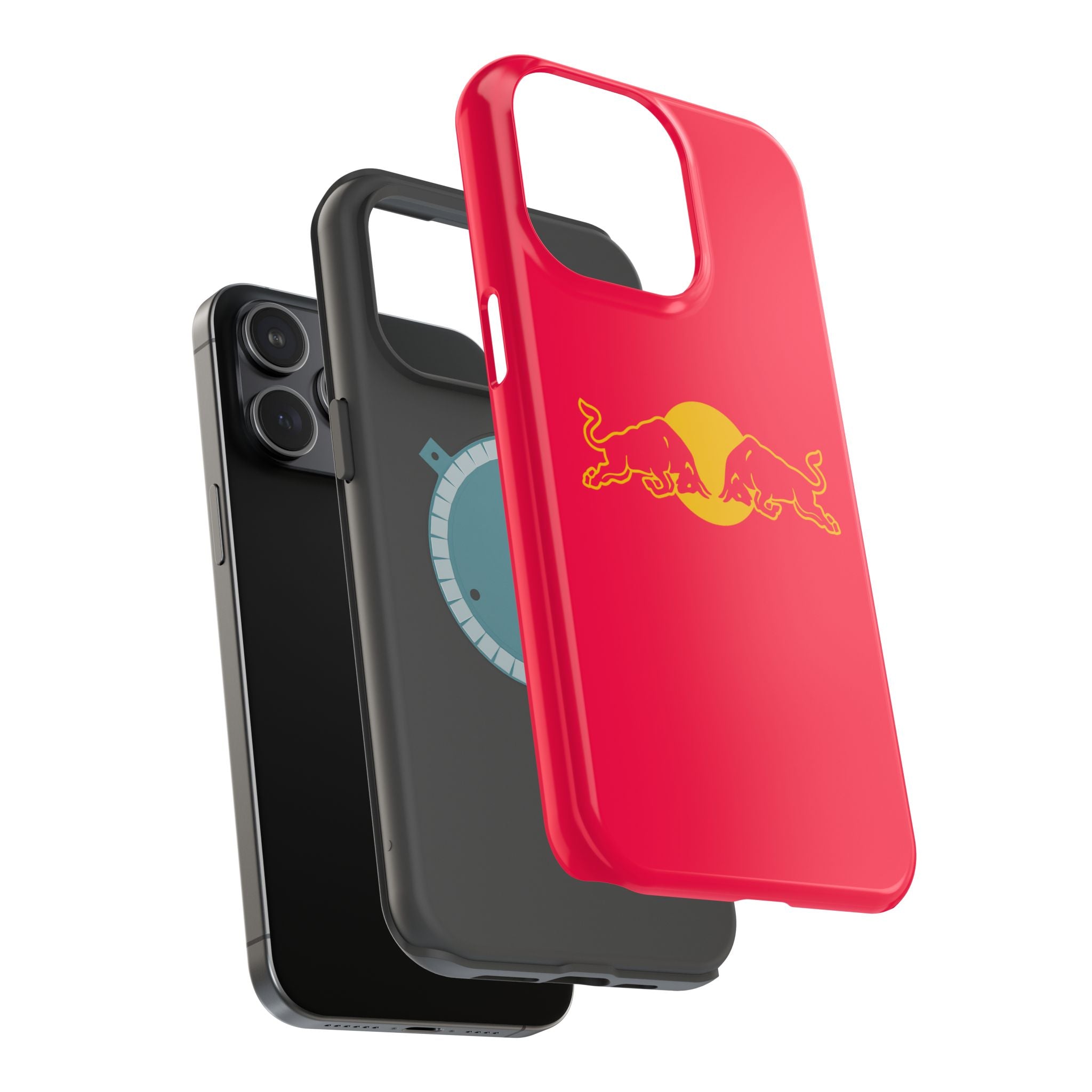 Red Bull red inspired Magnetic Tough Cases