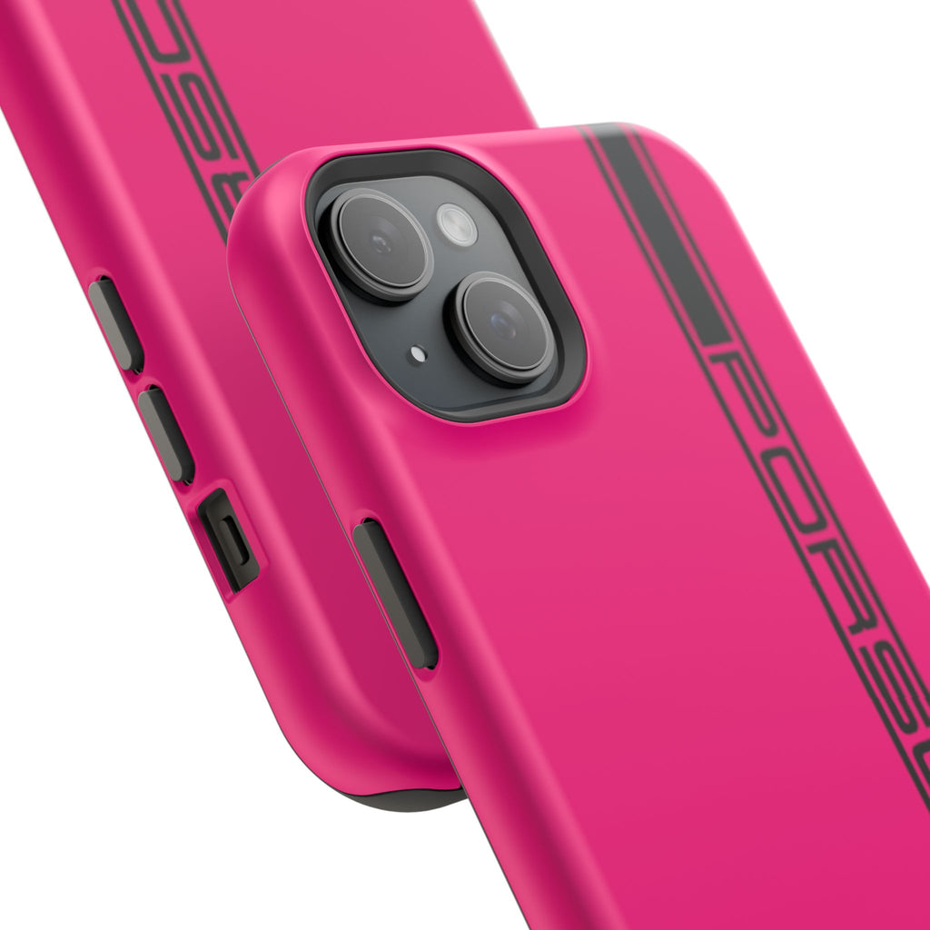 Porsche Rubystar colored inspired Magnetic Tough Cases