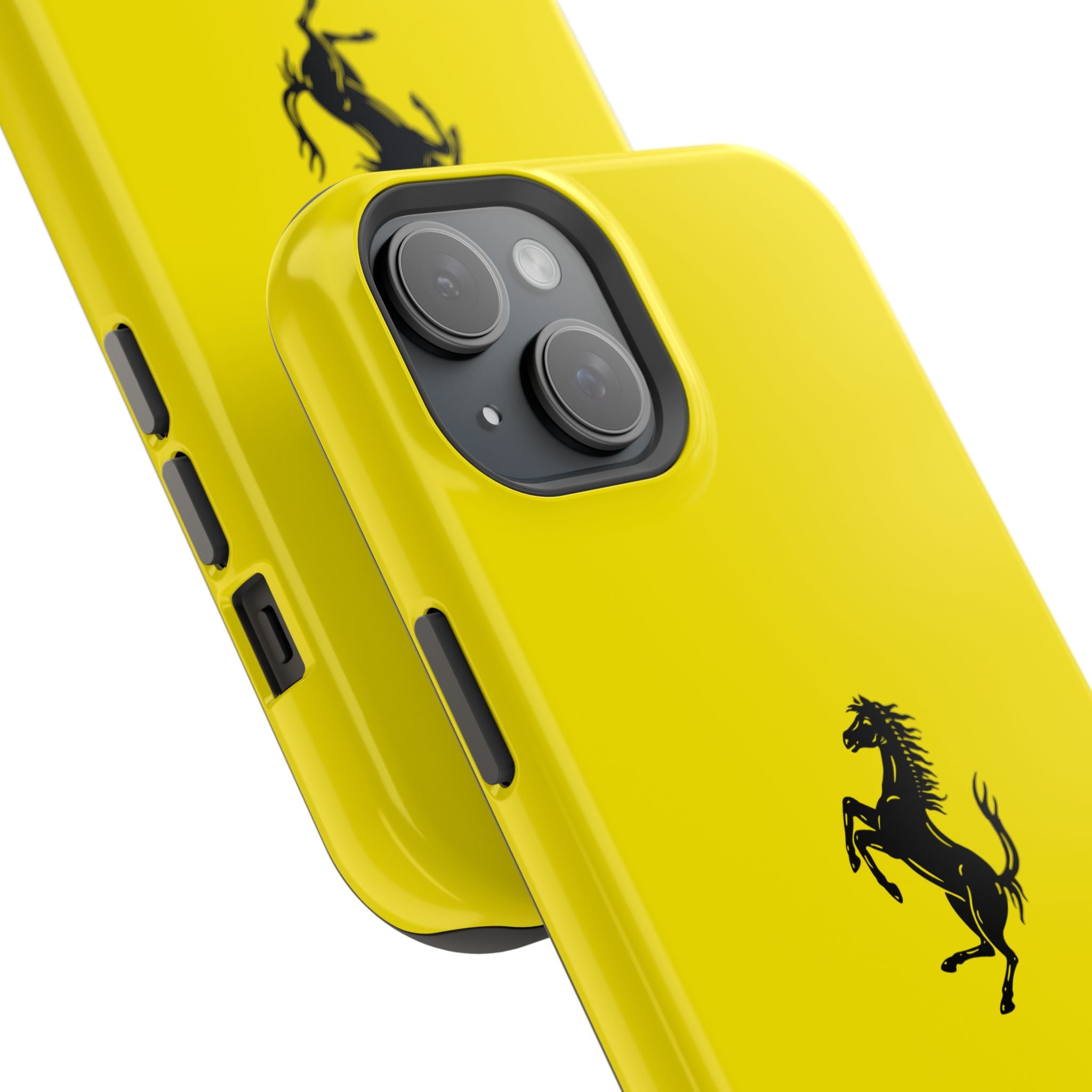 Ferrari horse Giallo Modena inspired Tough Cases