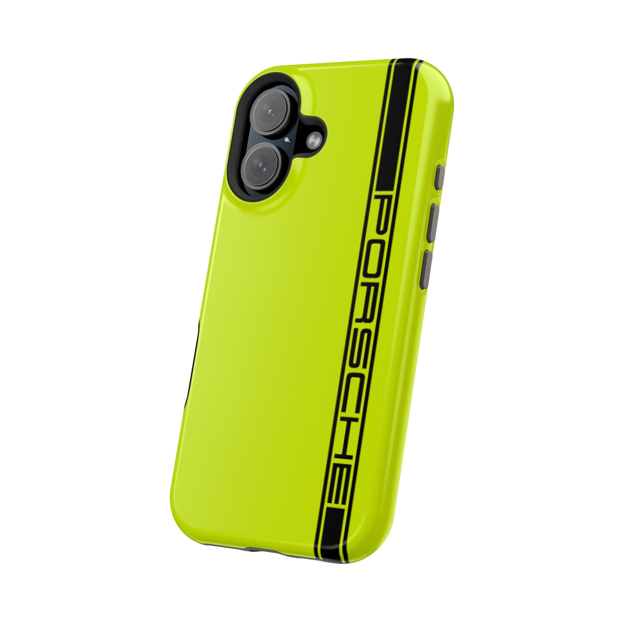 Porsche Acid Green Magnetic Tough Cases