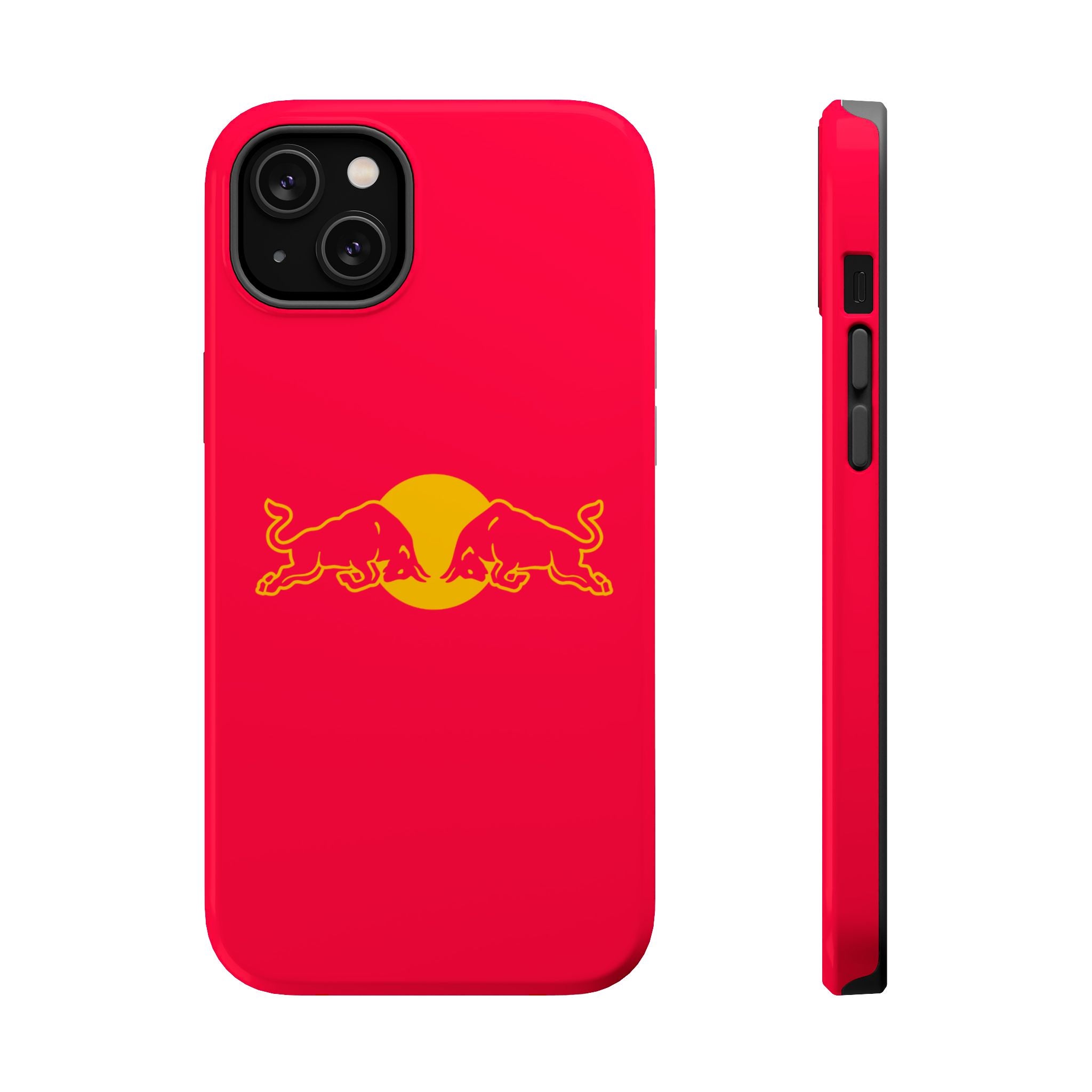 Red Bull red inspired Magnetic Tough Cases