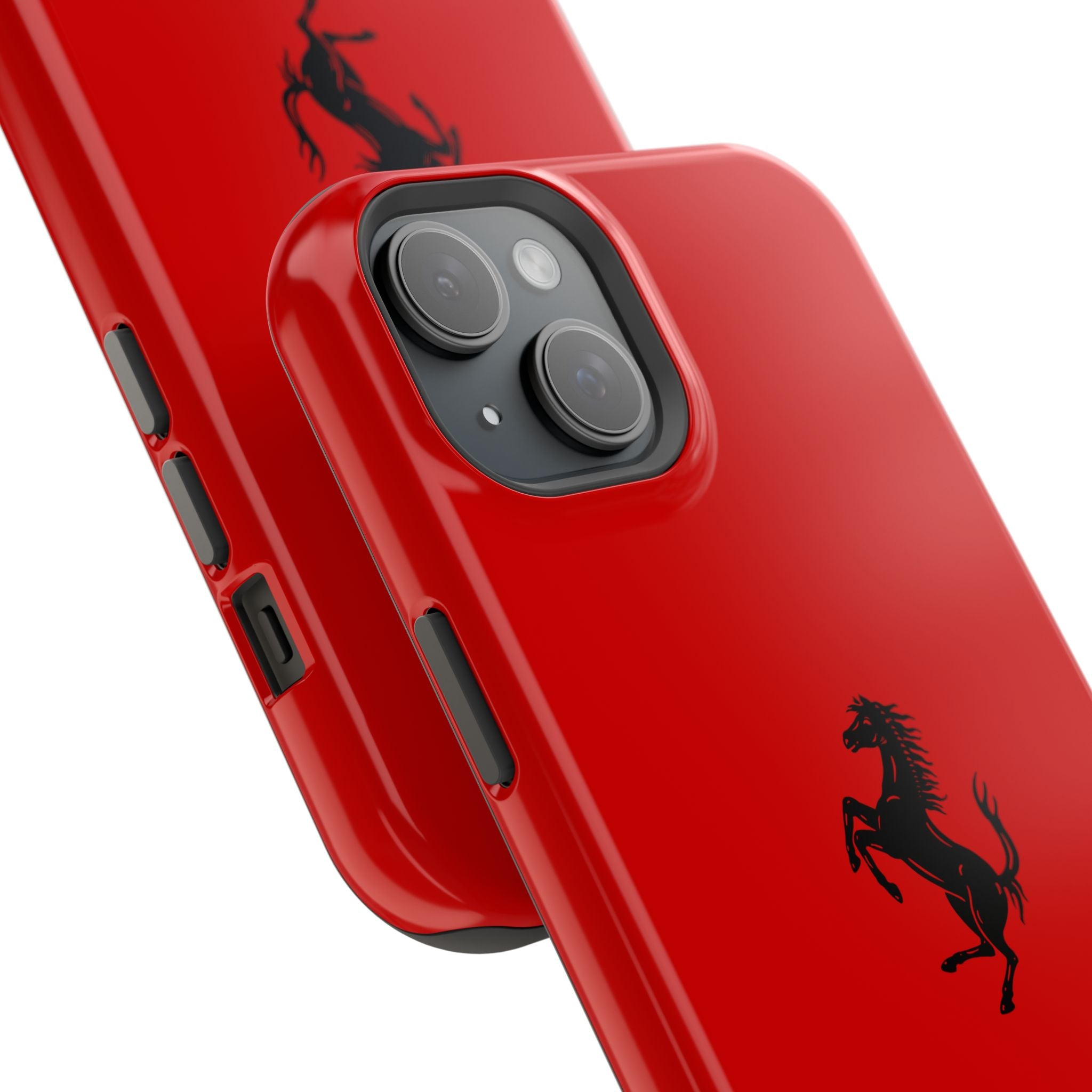 Ferrari horse Rosso Corsa inspired Magnetic Tough Cases