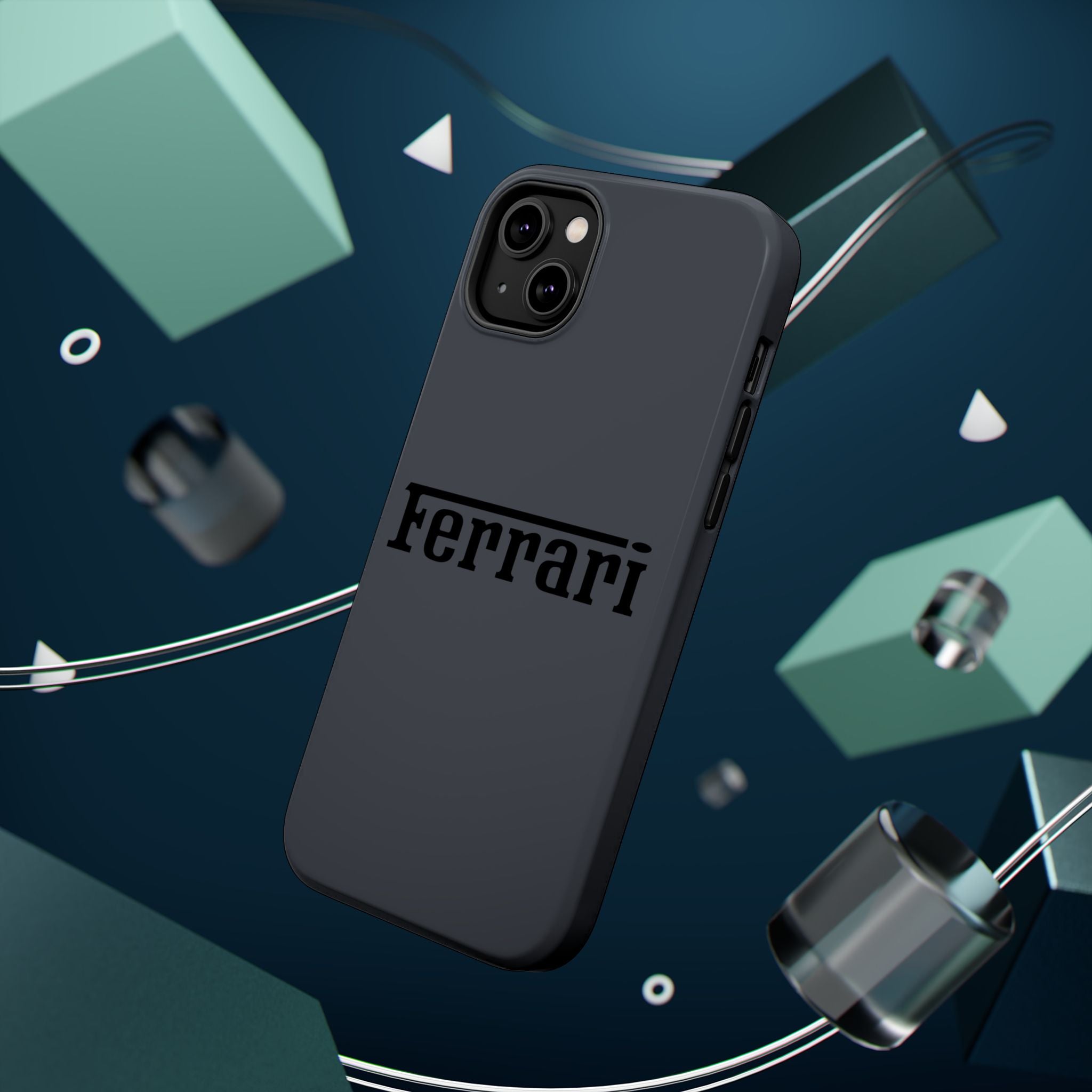 Ferrari Grigio Silverstone inspired Magnetic Tough Cases