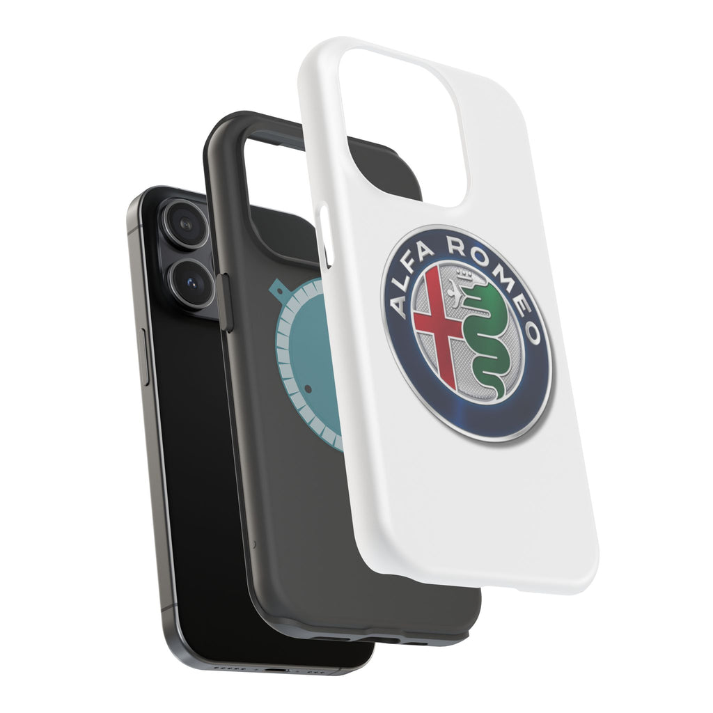 Alfa Romeo White Magnetic Tough Cases