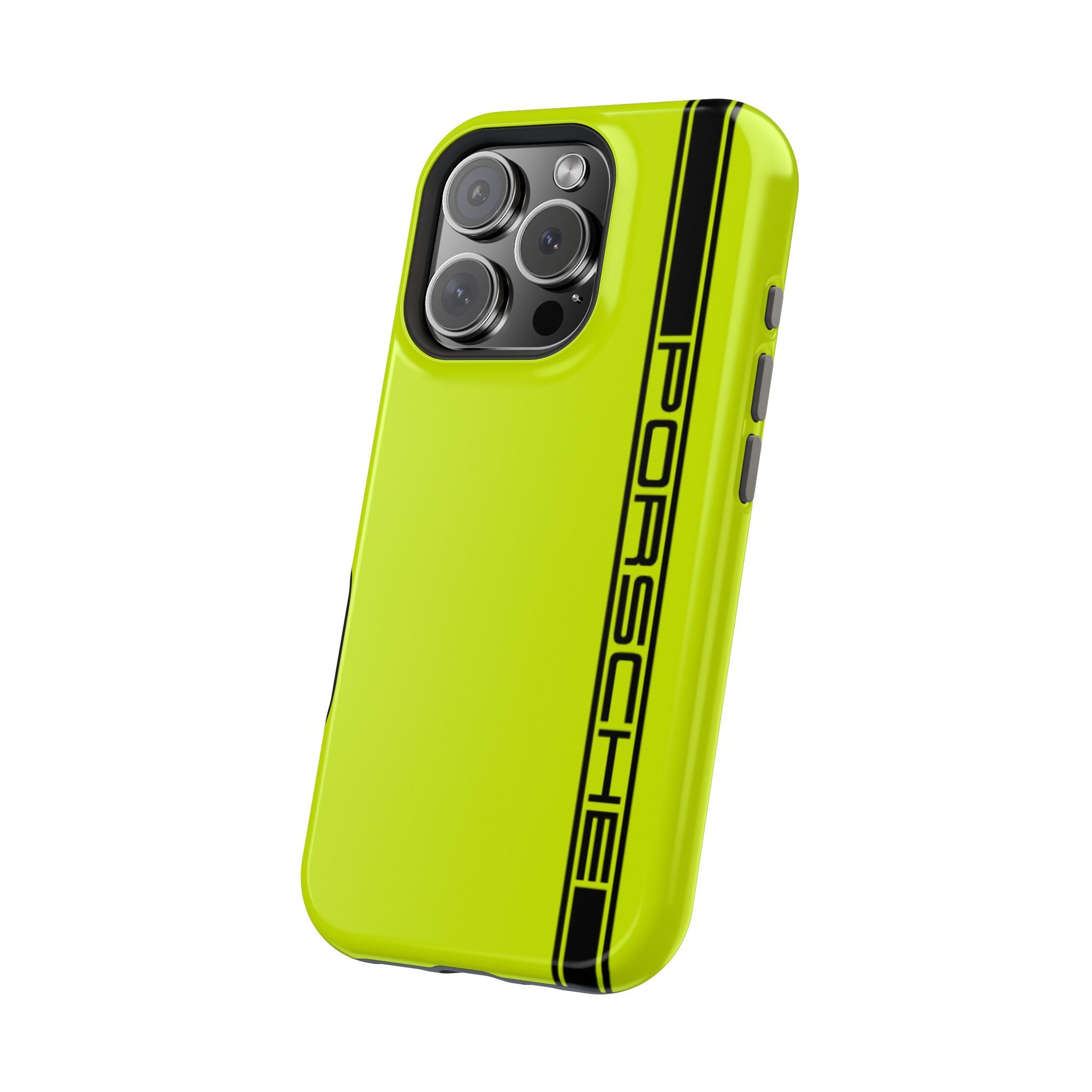 Porsche Acid Green Magnetic Tough Cases