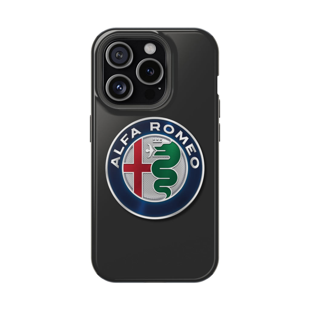 Alfa romeo black Magnetic Tough Cases