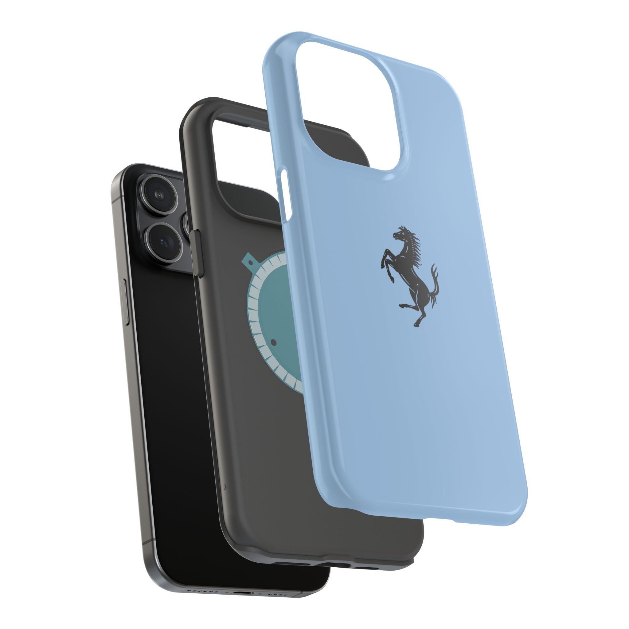 Ferrari hose Grigio alloy inspired Magnetic Tough Cases