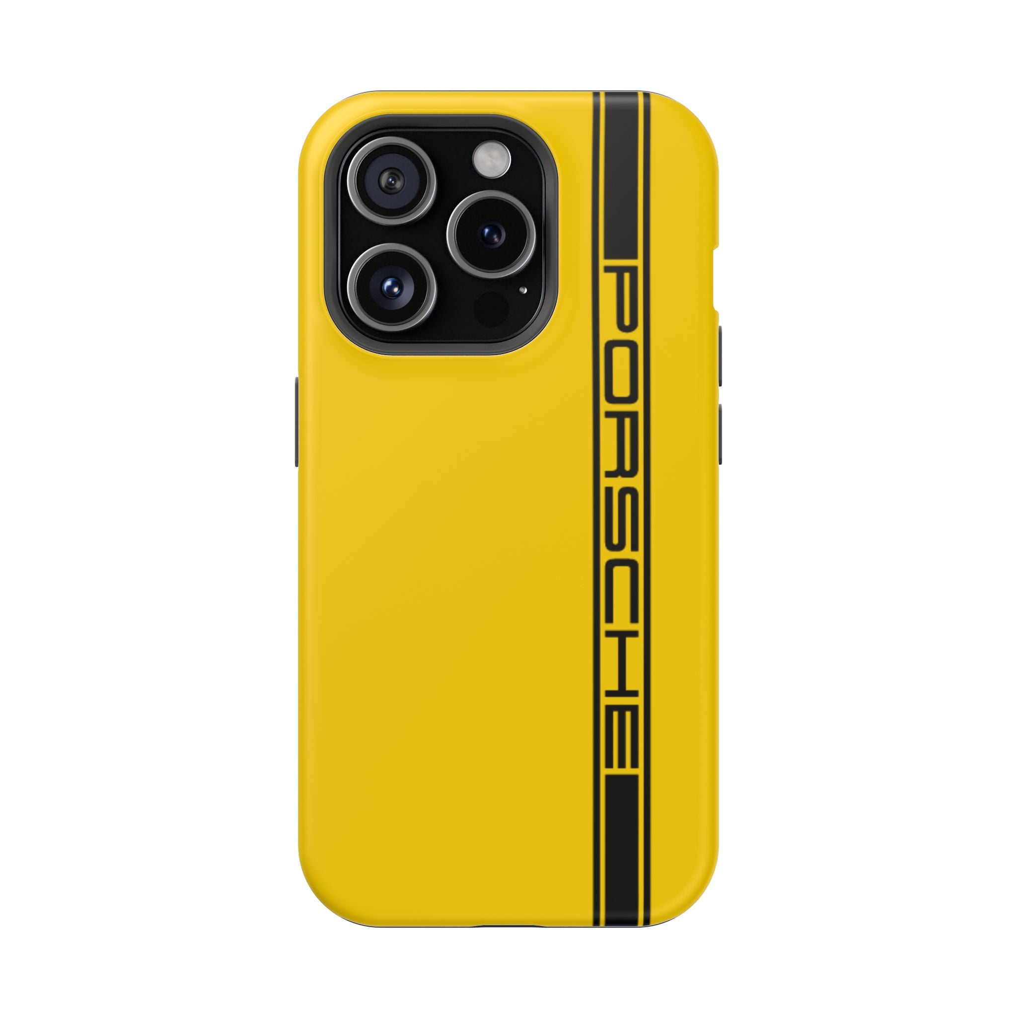 Porsche Speed yellow inspired Magnetic Tough Cases