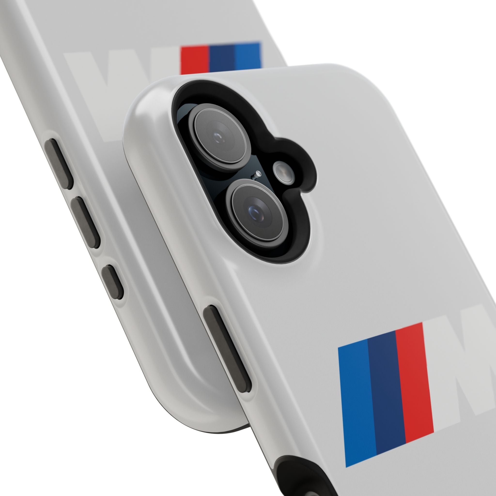 M badge inspired Magnetic Tough Cases