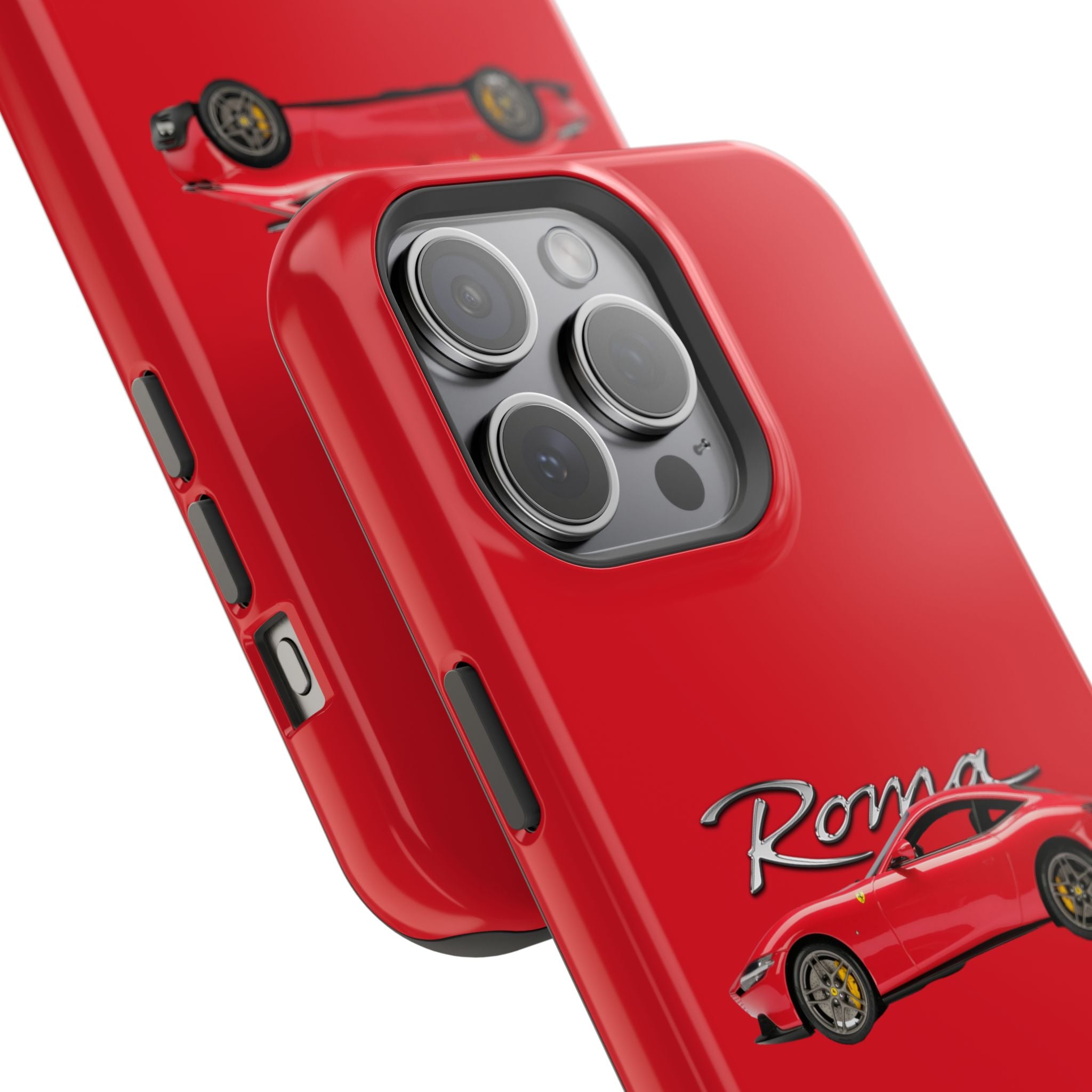 Ferrari Roma inspired Magnetic Tough Cases