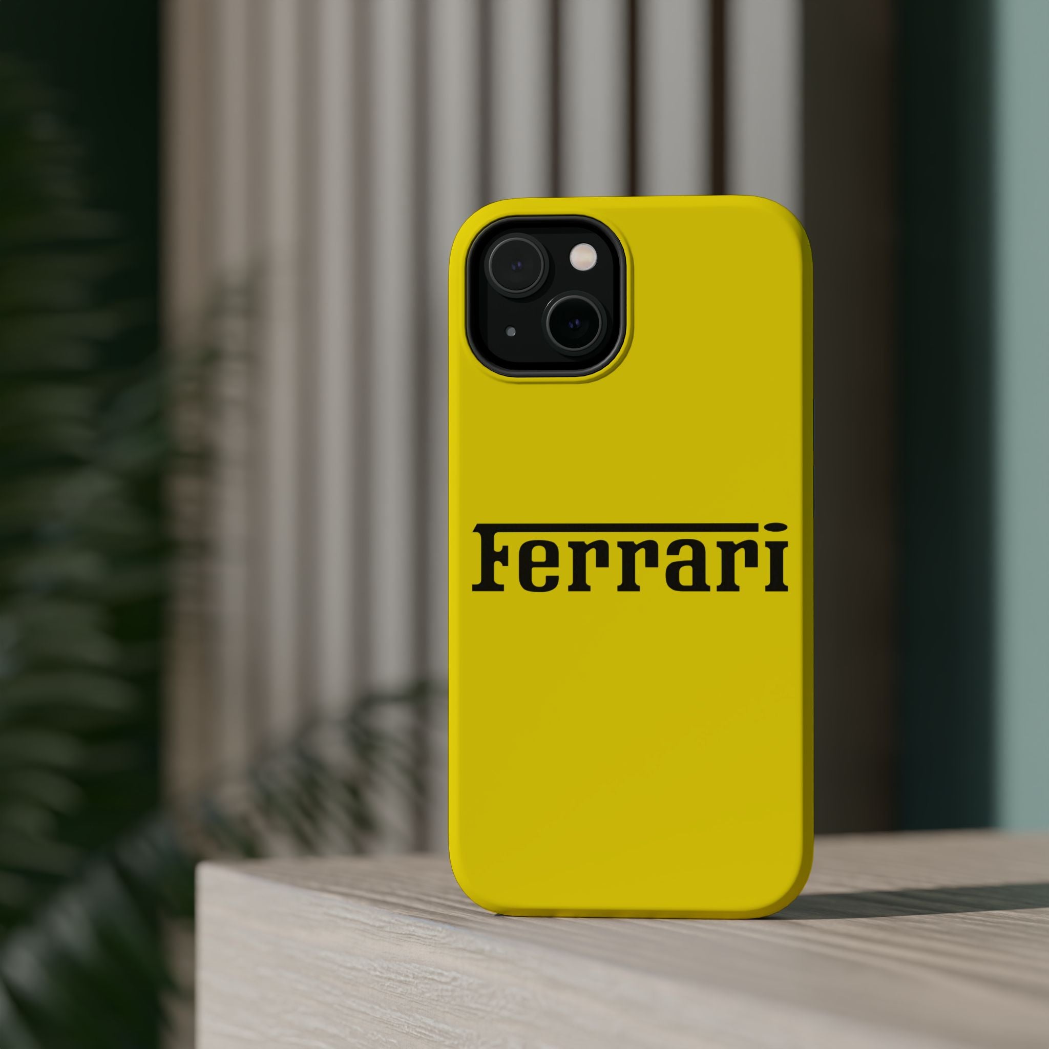 Ferrari Giallo Modena Inspired Magnetic Tough Cases