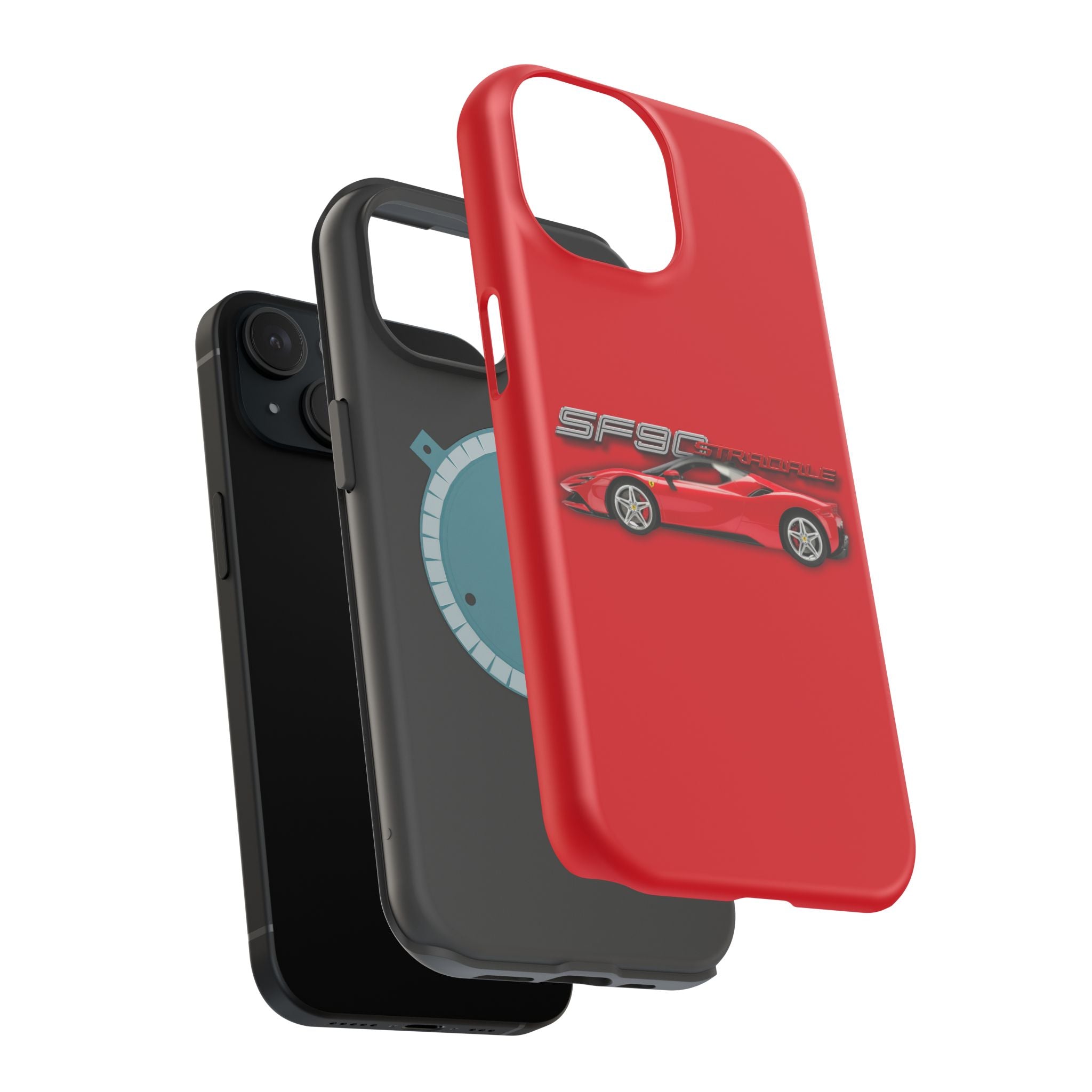 Ferrari SF90 Stradale inspired Magnetic Tough Cases