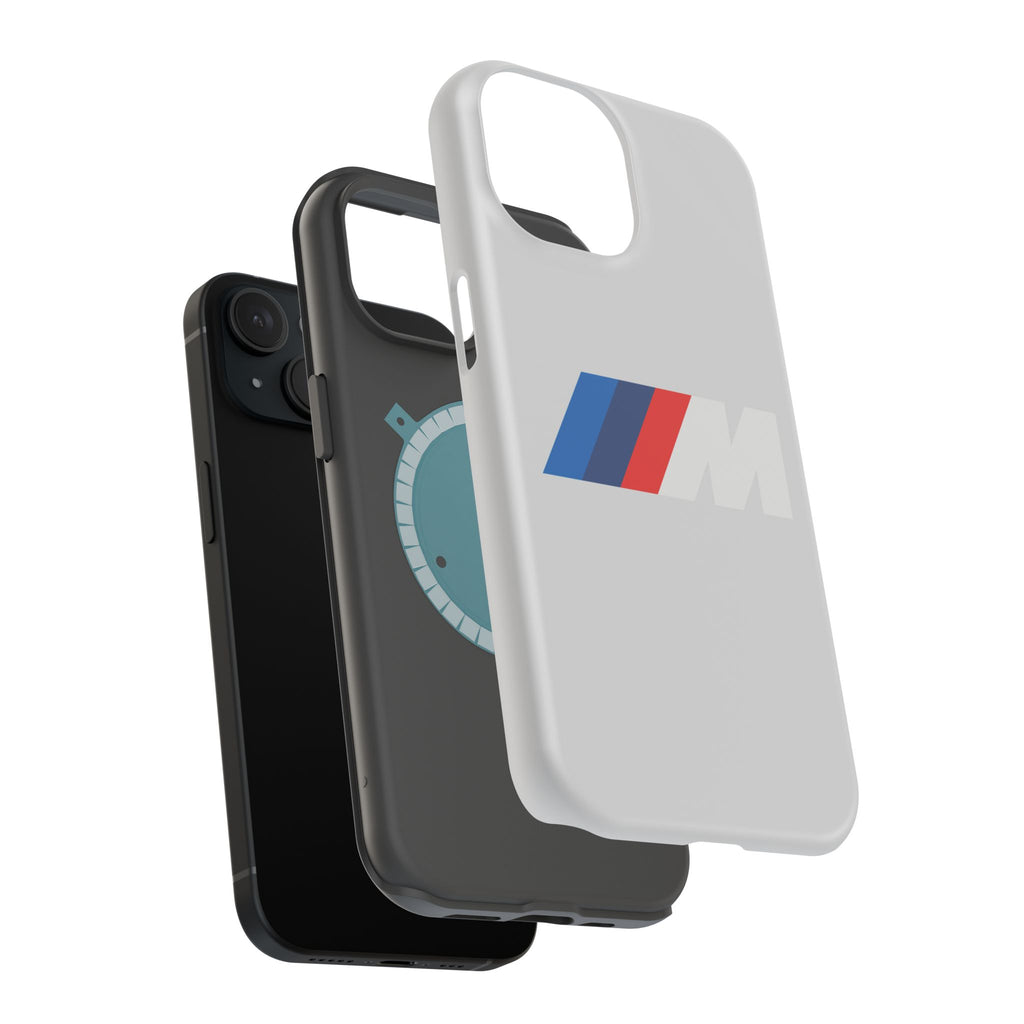 M badge inspired Magnetic Tough Cases
